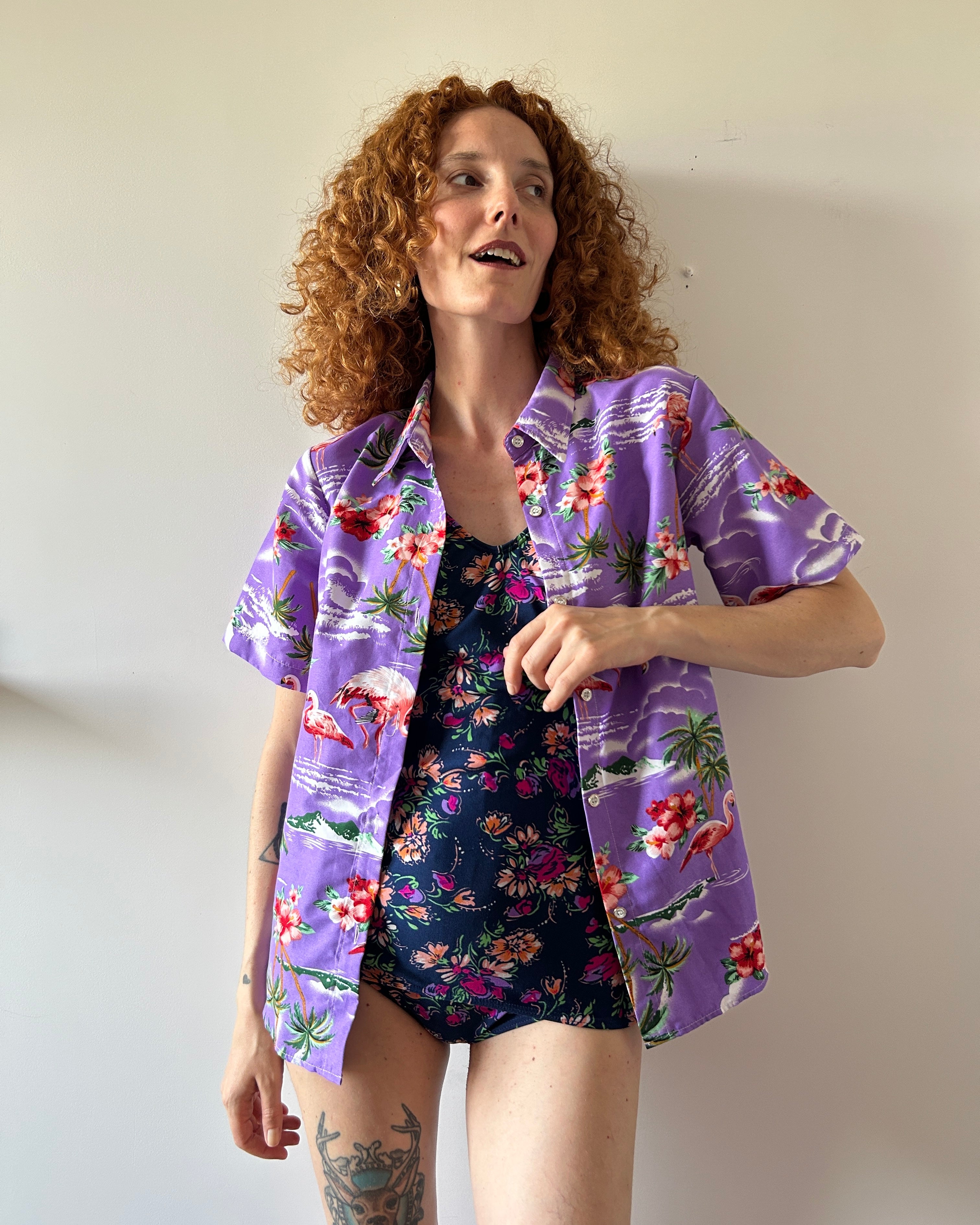 Camicia Fenicotteri