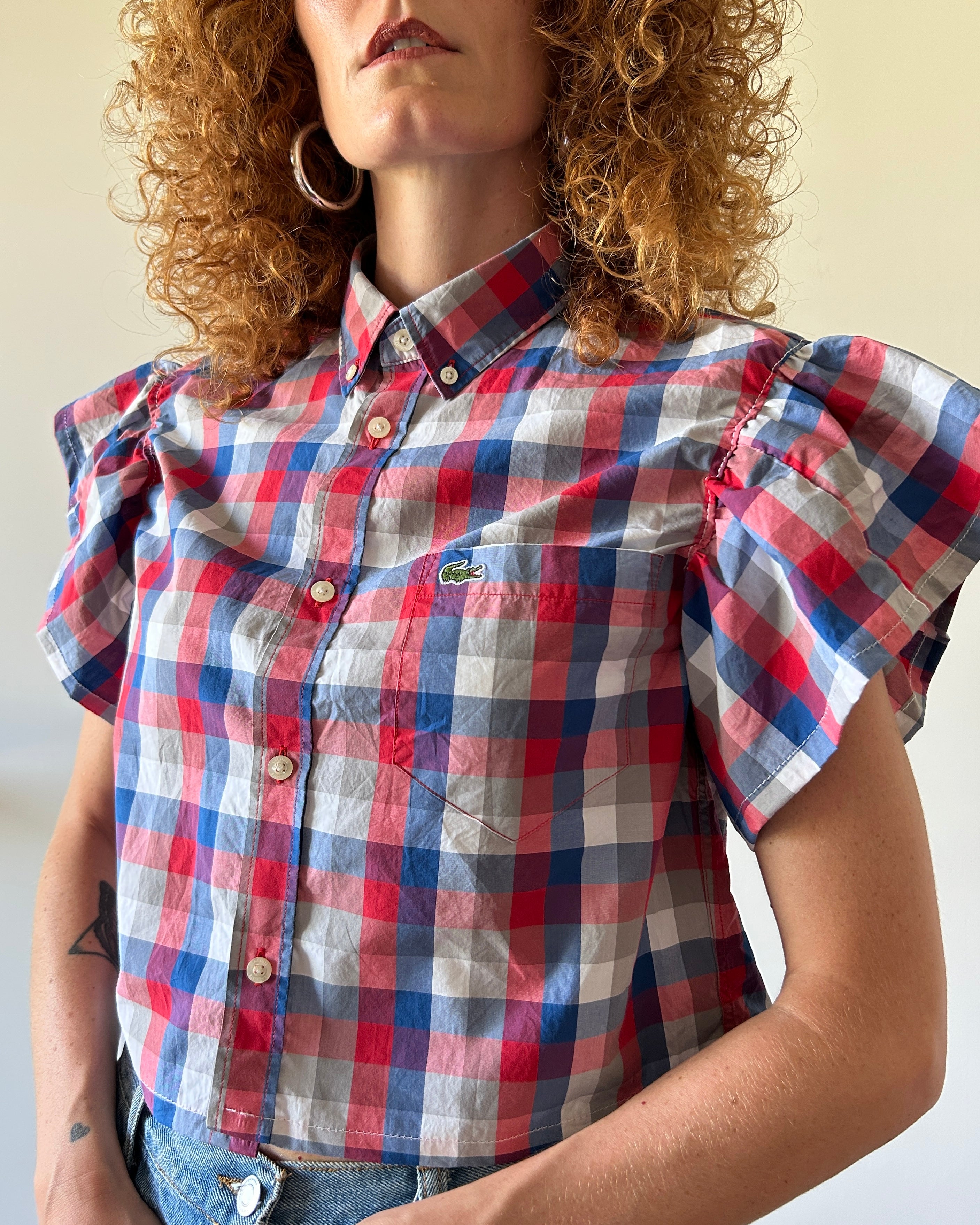 Camicia Lacoste quadri