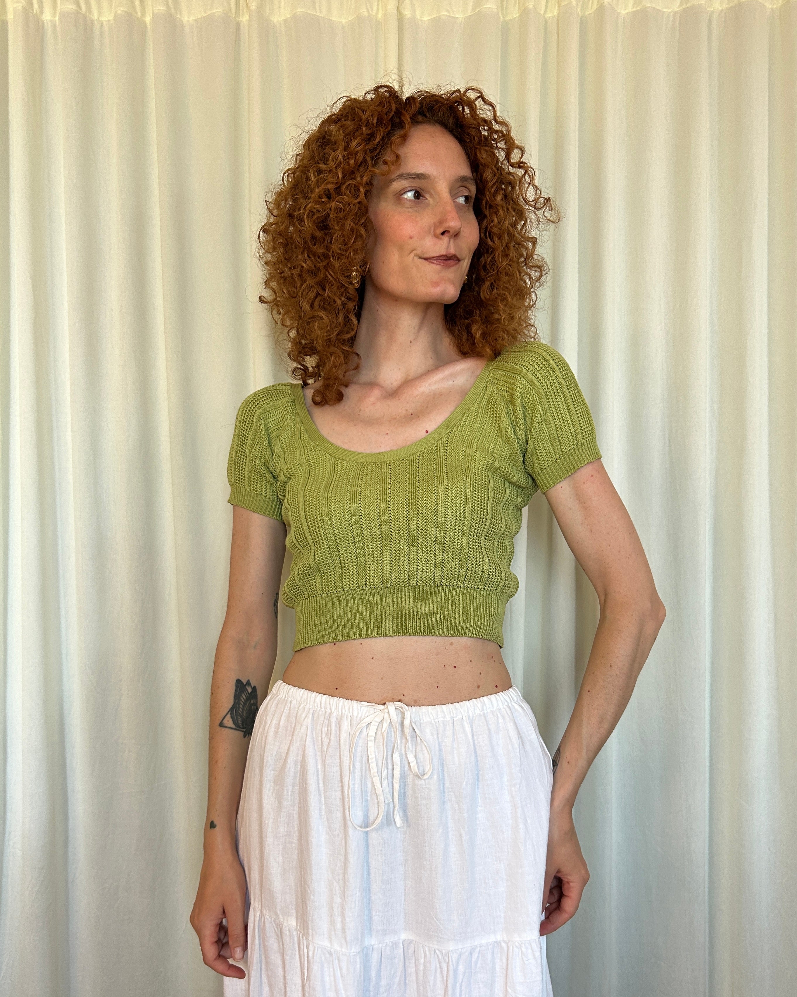 T-shirt crop