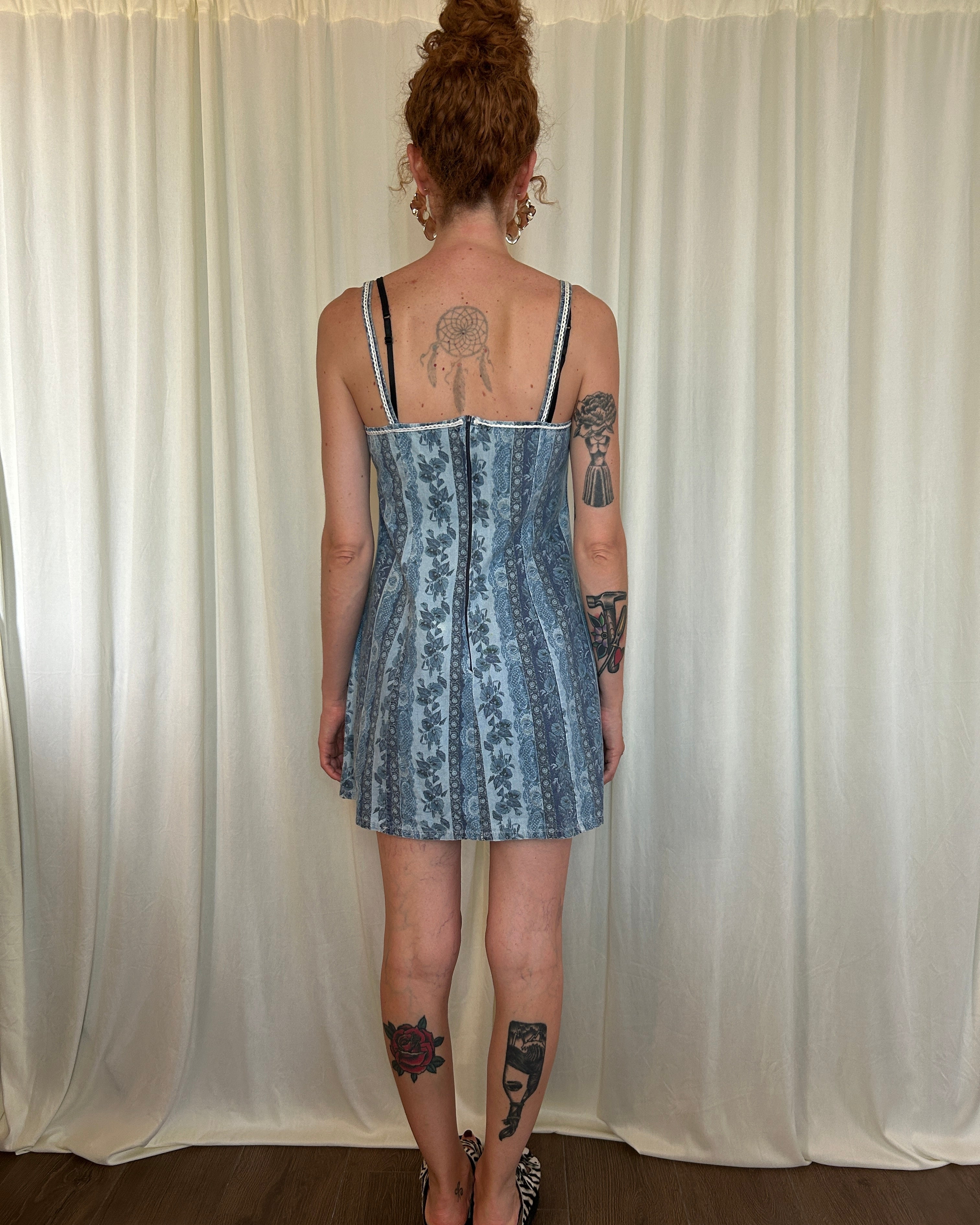 Minidress denim