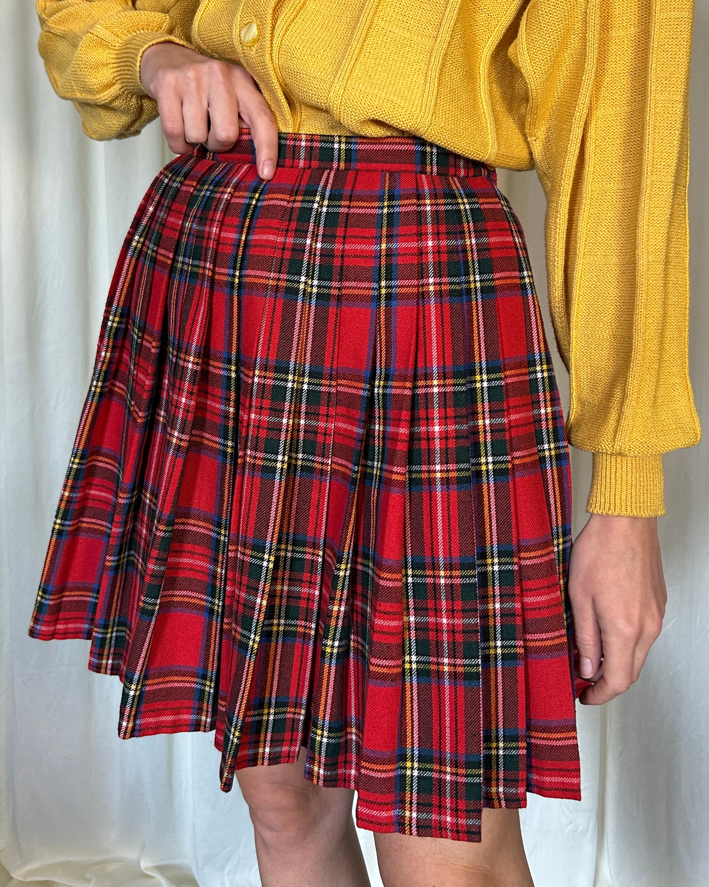 Minigonna tartan