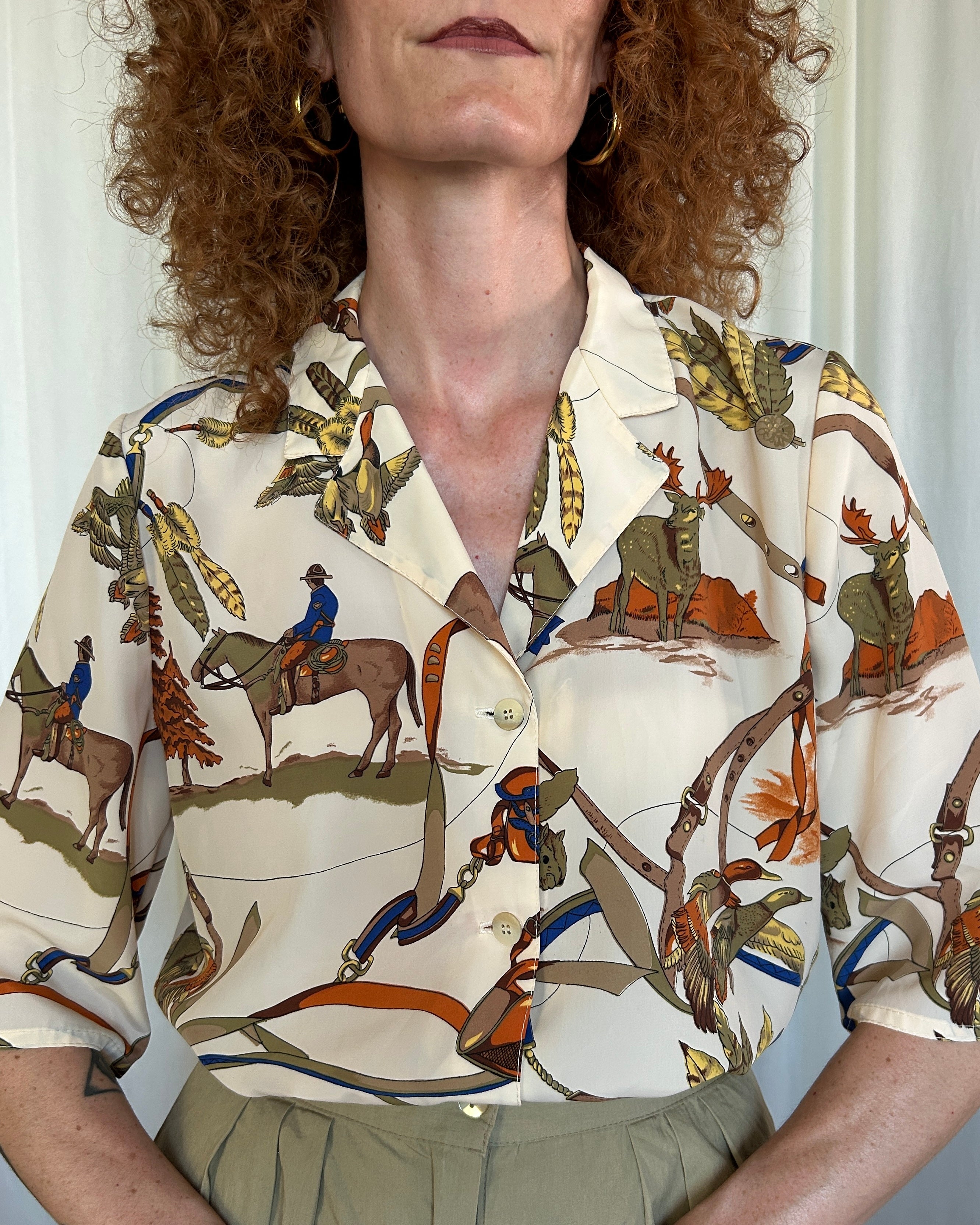 Camicia cavalli