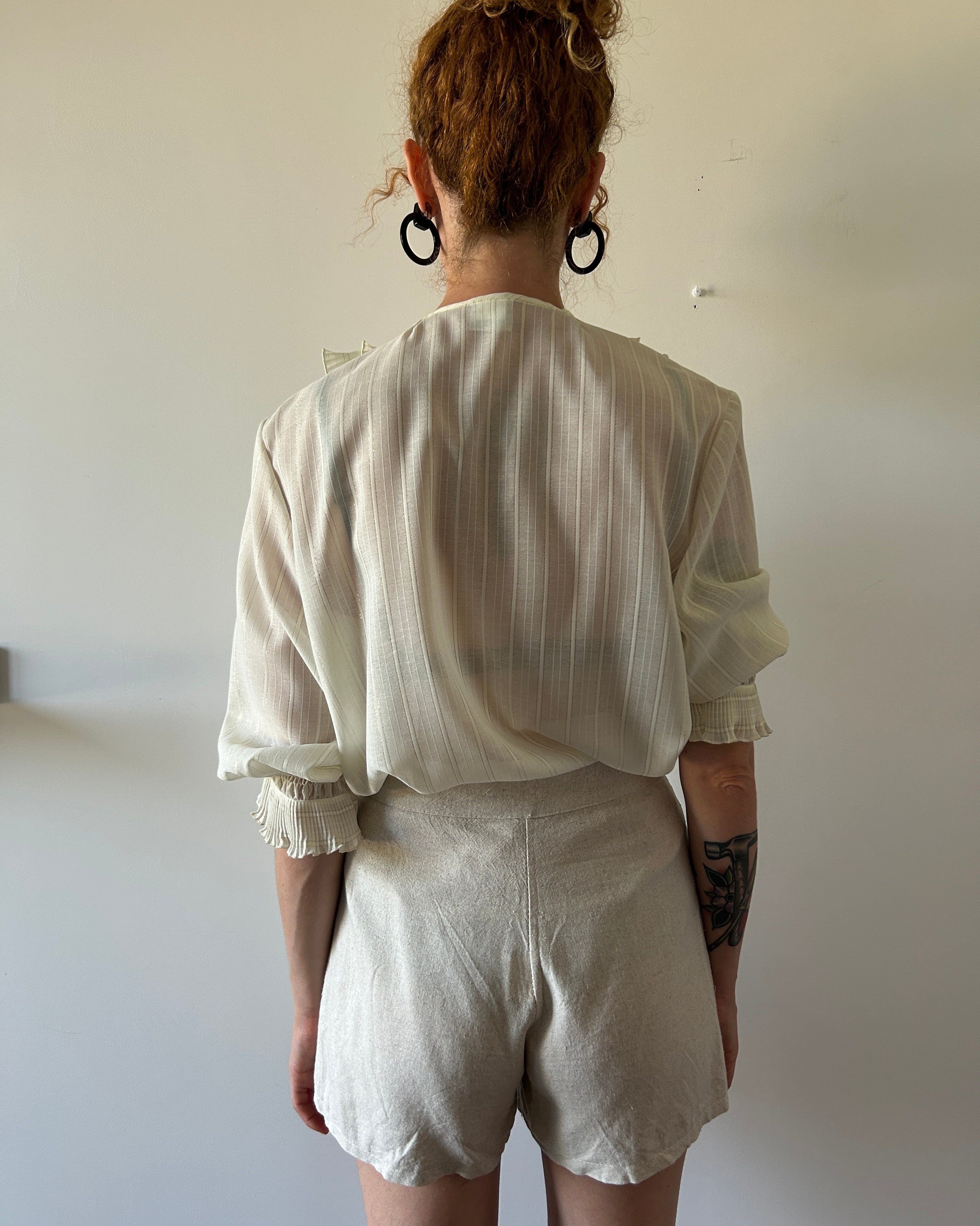 Camicia ruches
