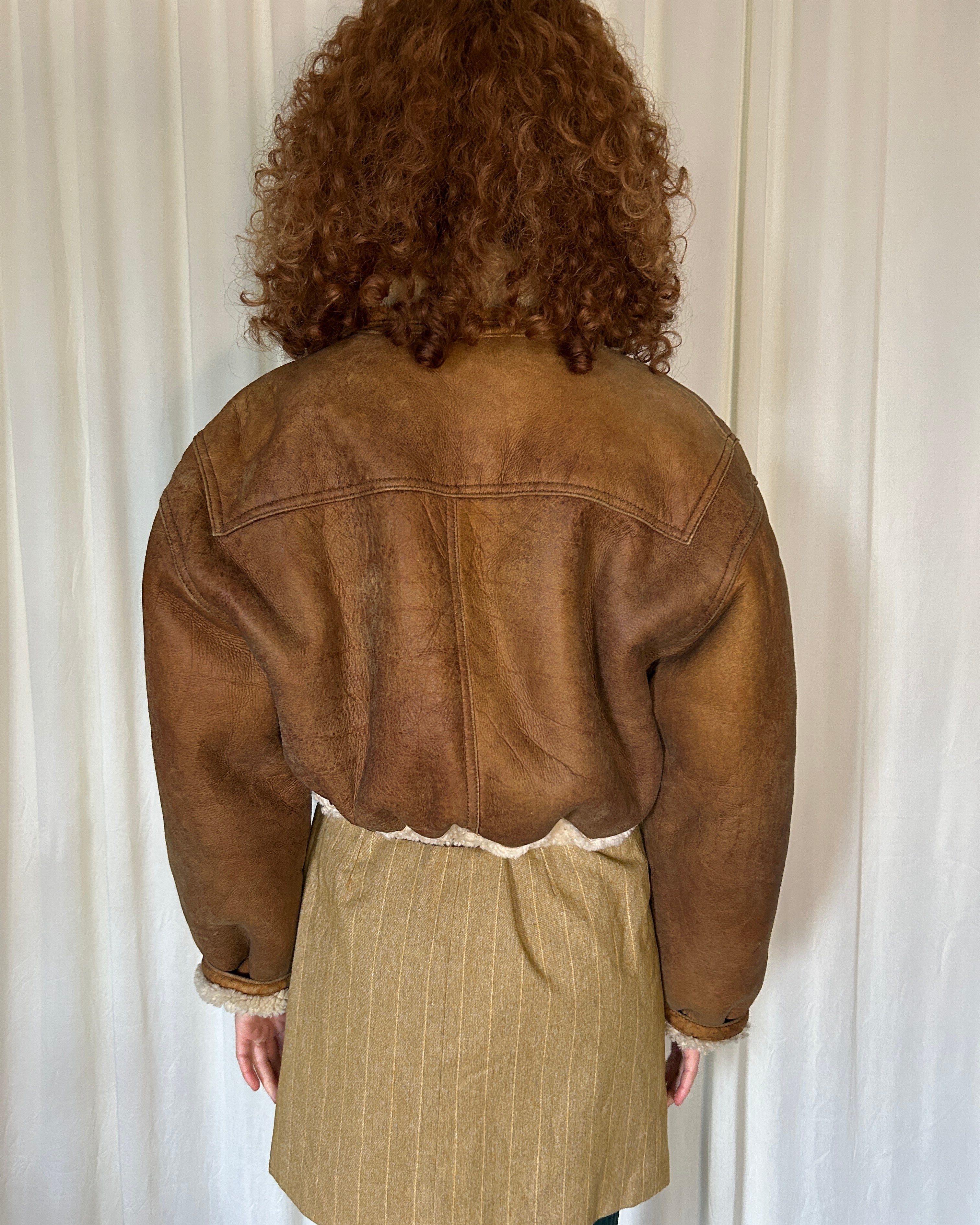 Montone cammello corto