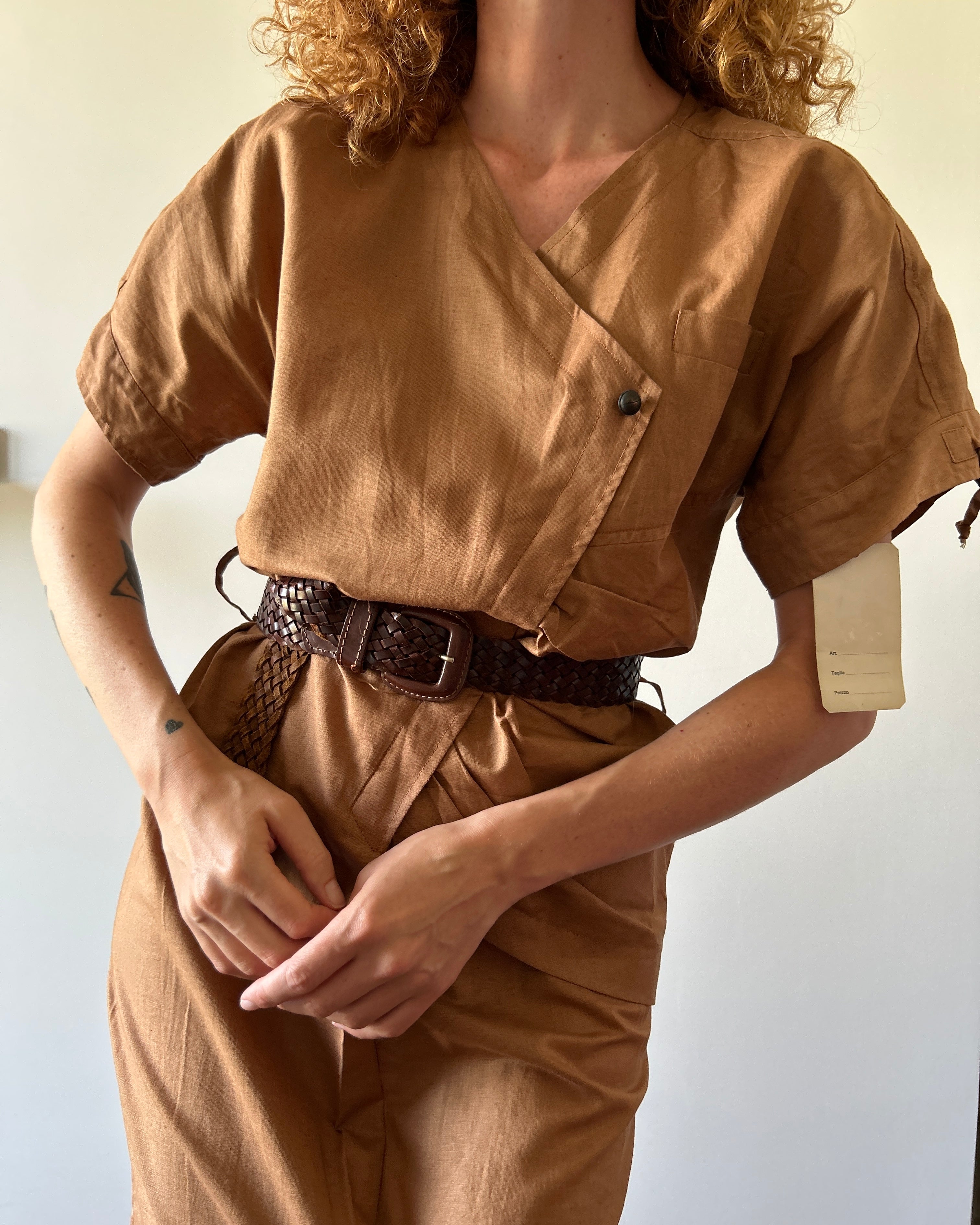 Vestito Tabacco
