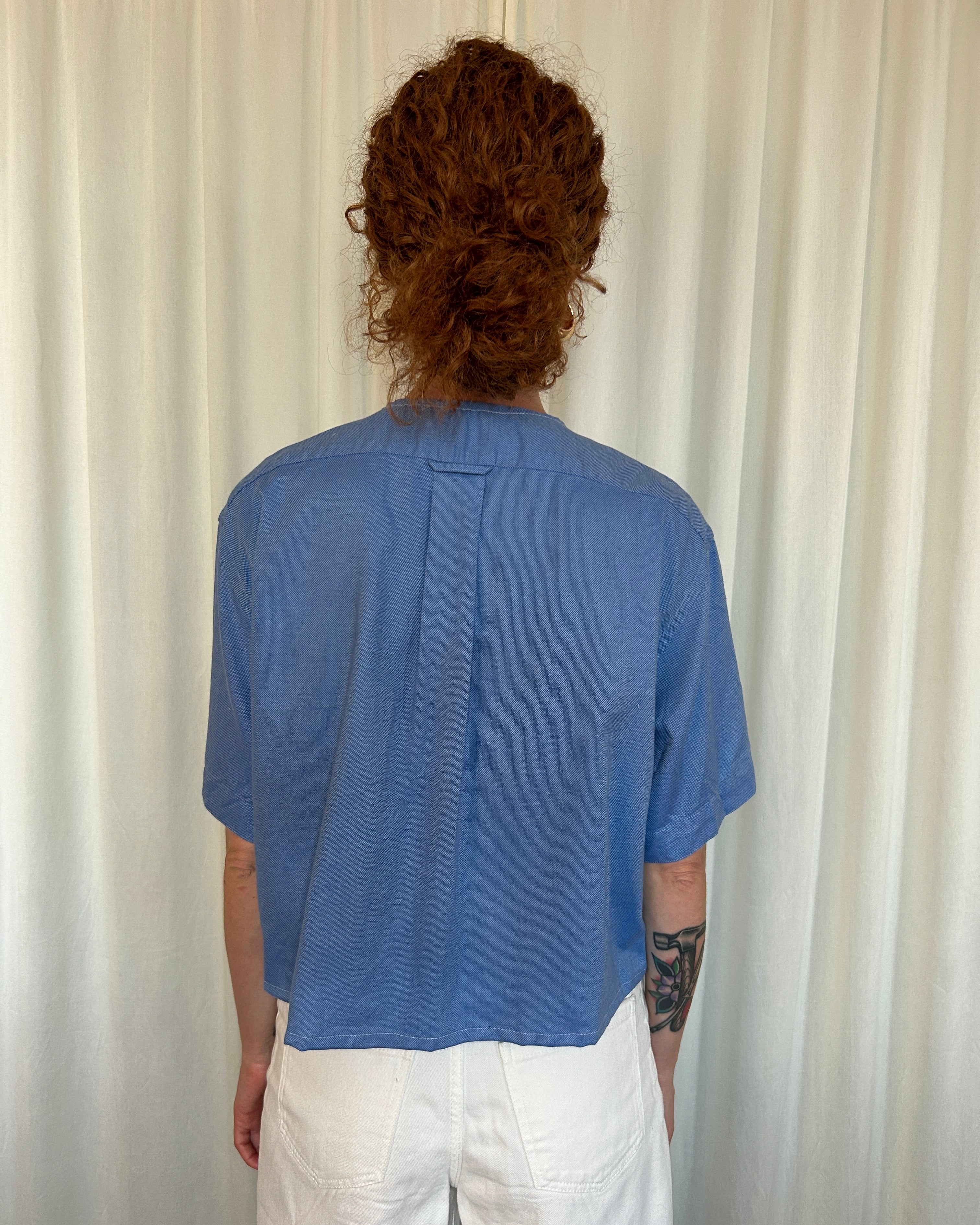 Camicia Lacoste azzurra