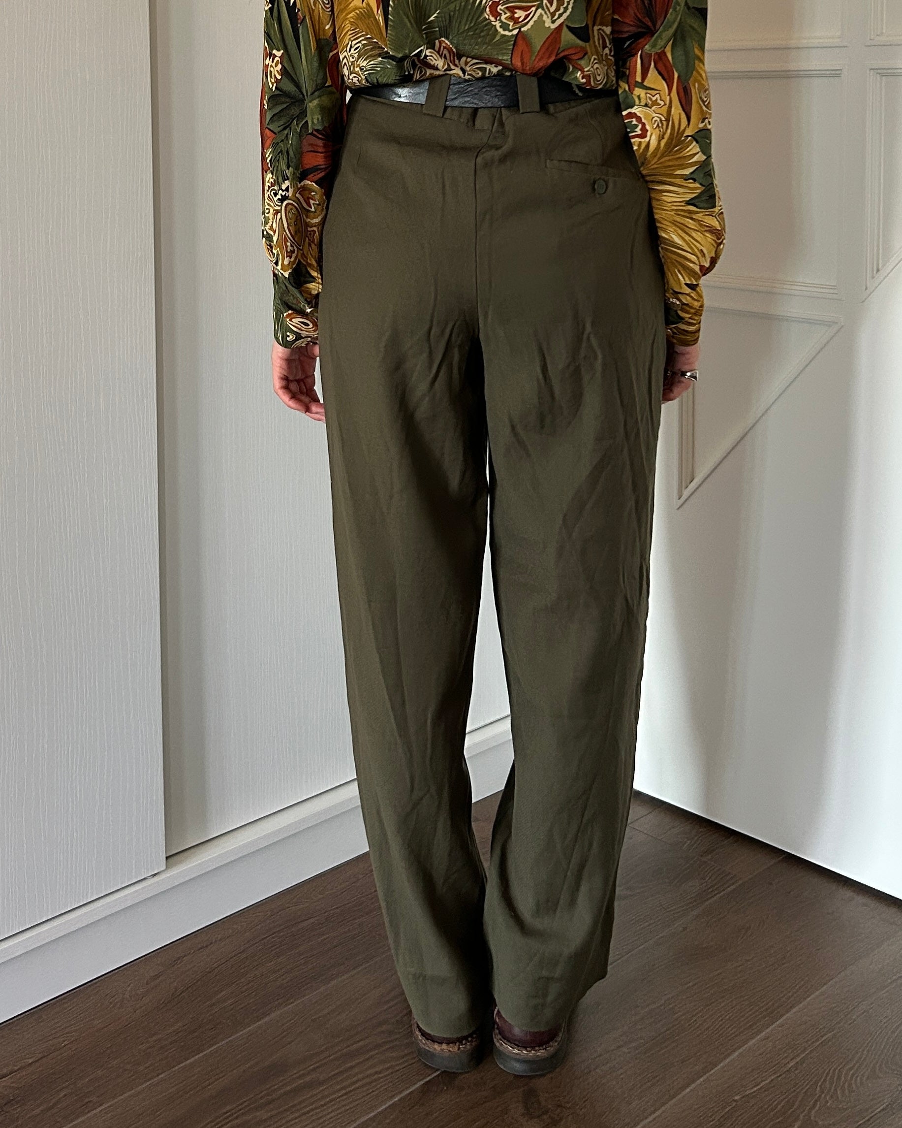Pantalone verde militare