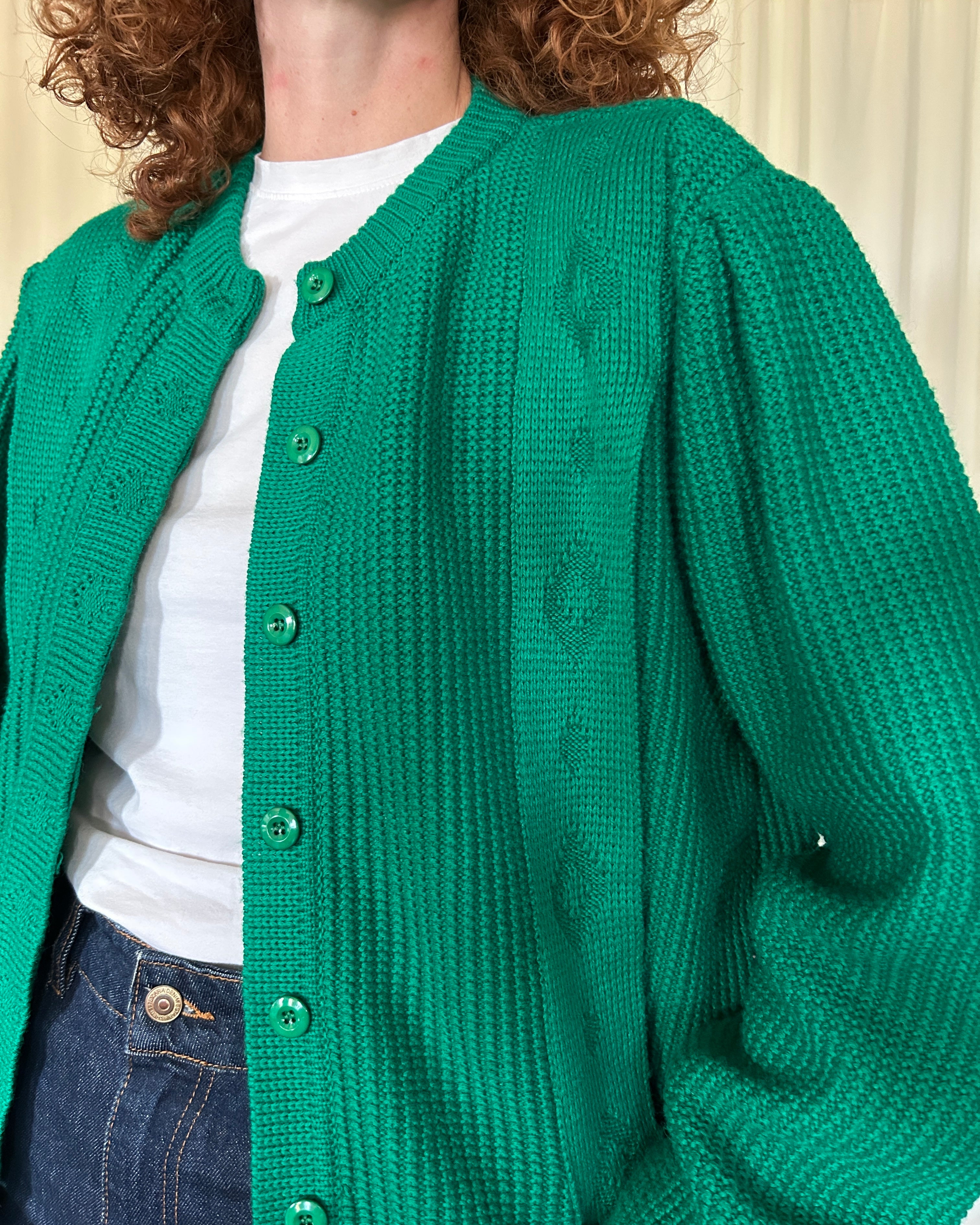 Cardigan verde