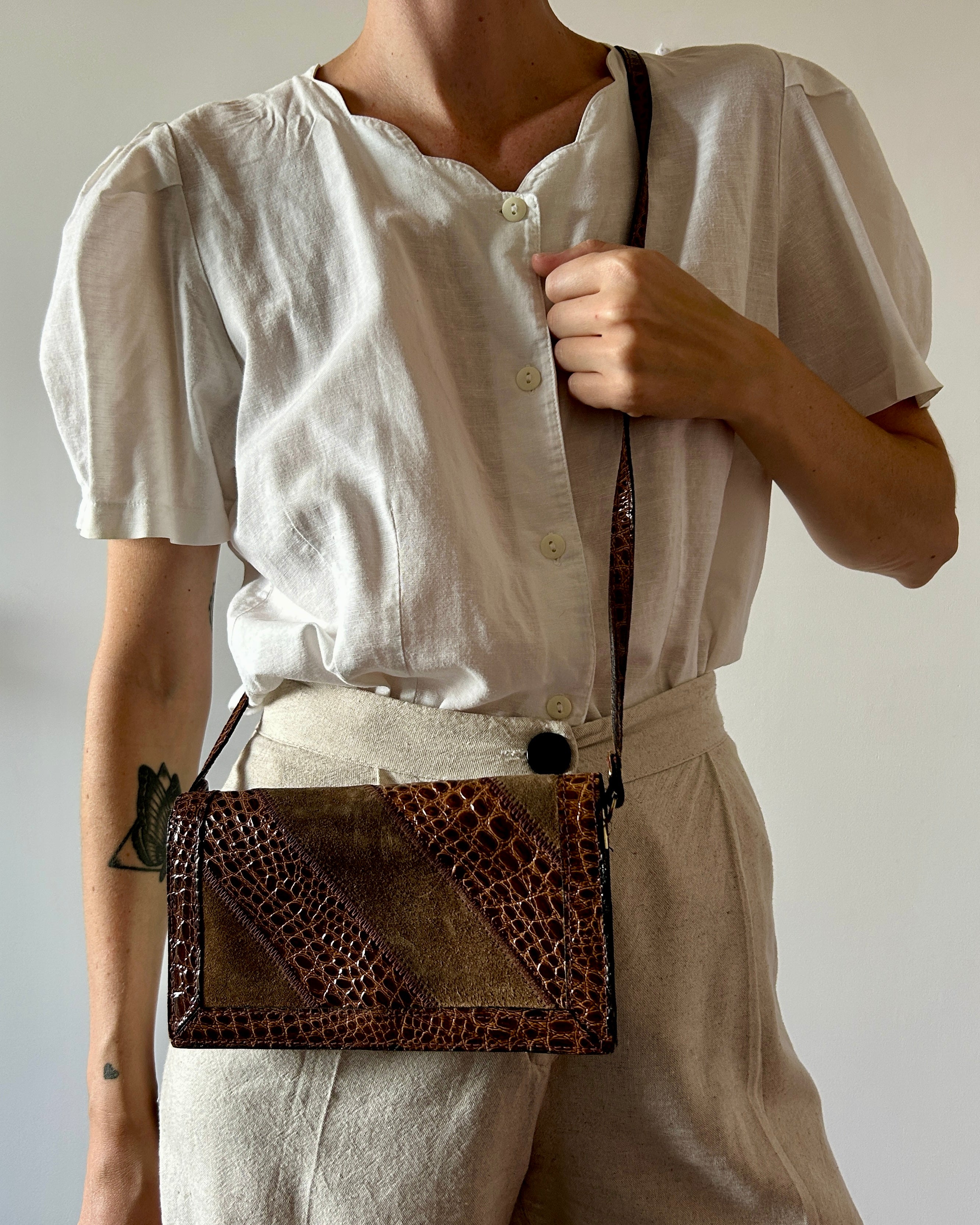 Pochette martellata