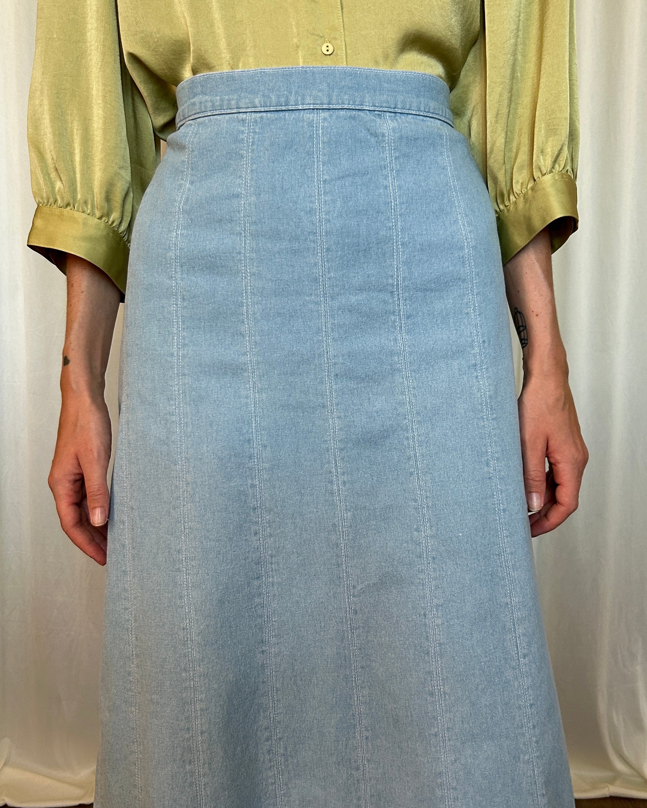 Maxi gonna denim