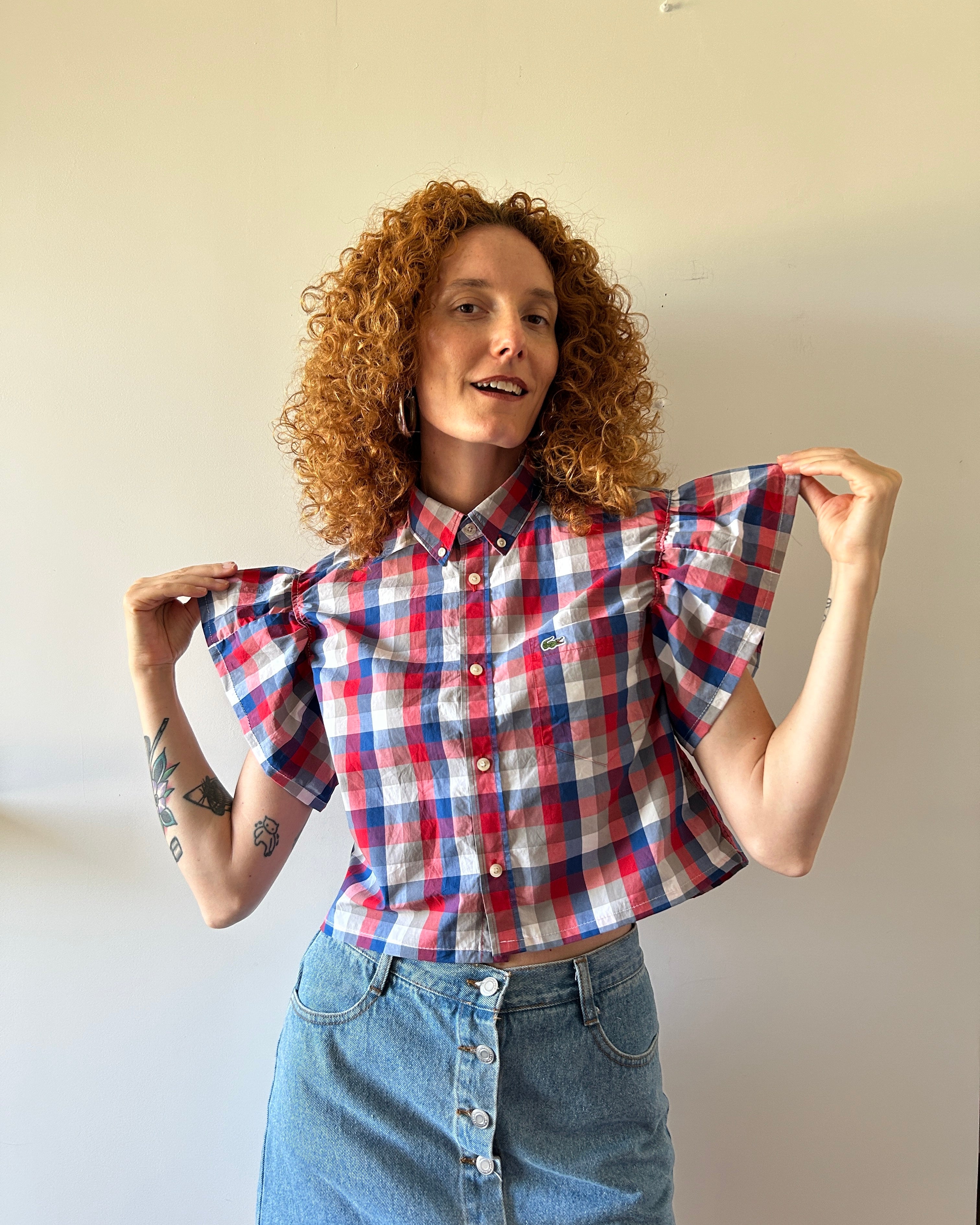 Camicia Lacoste quadri