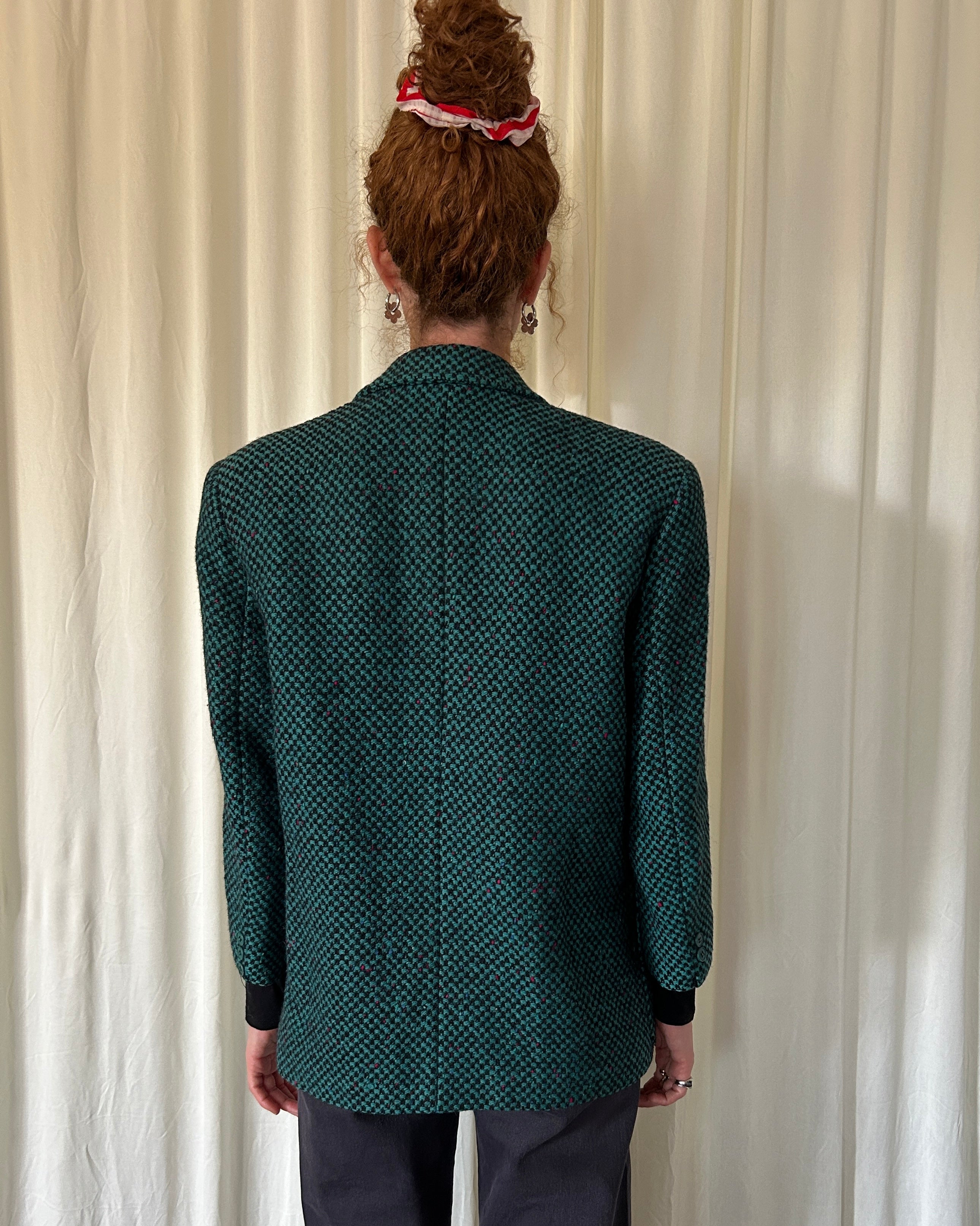 Blazer verde petrolio