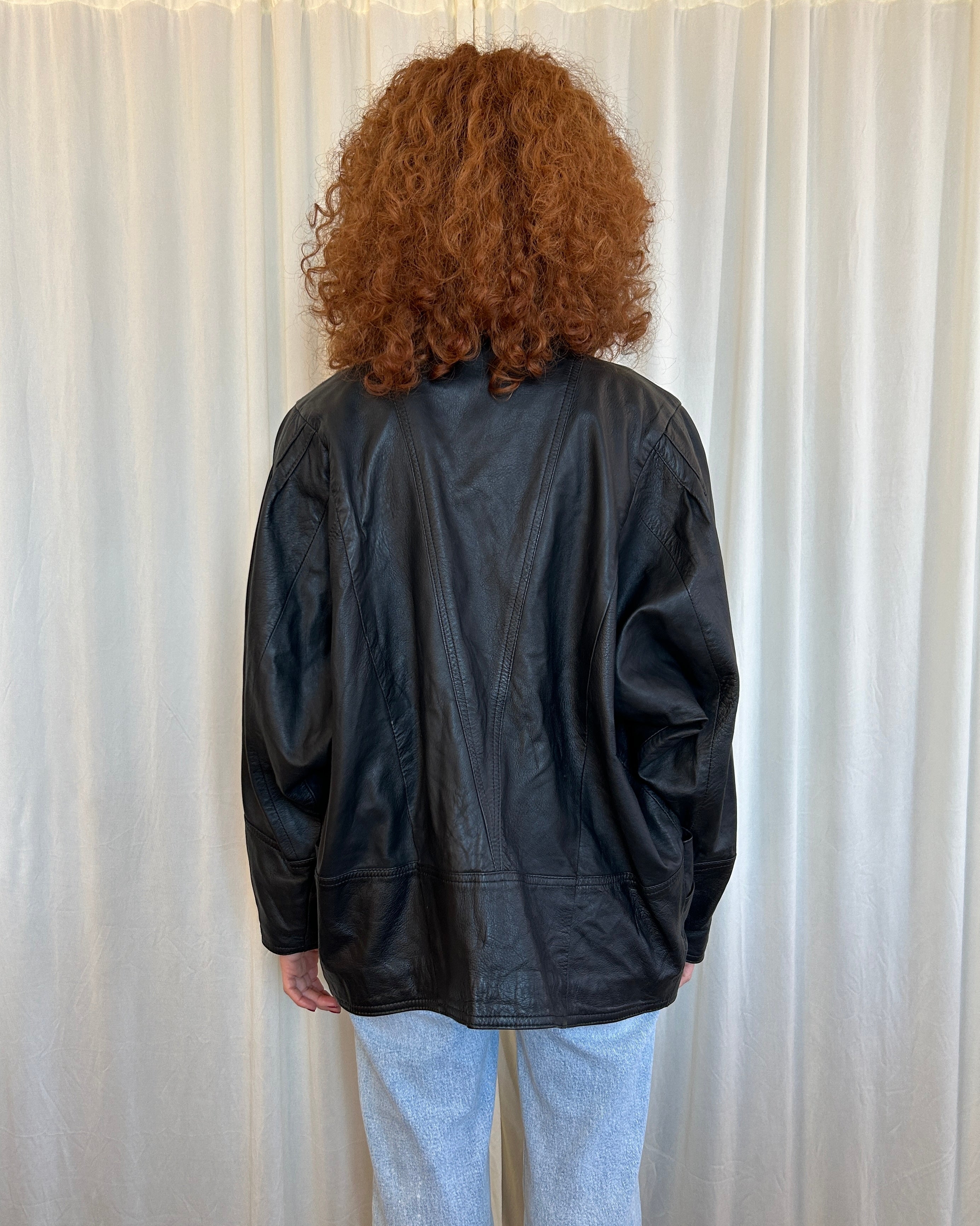 Giacca black 80s
