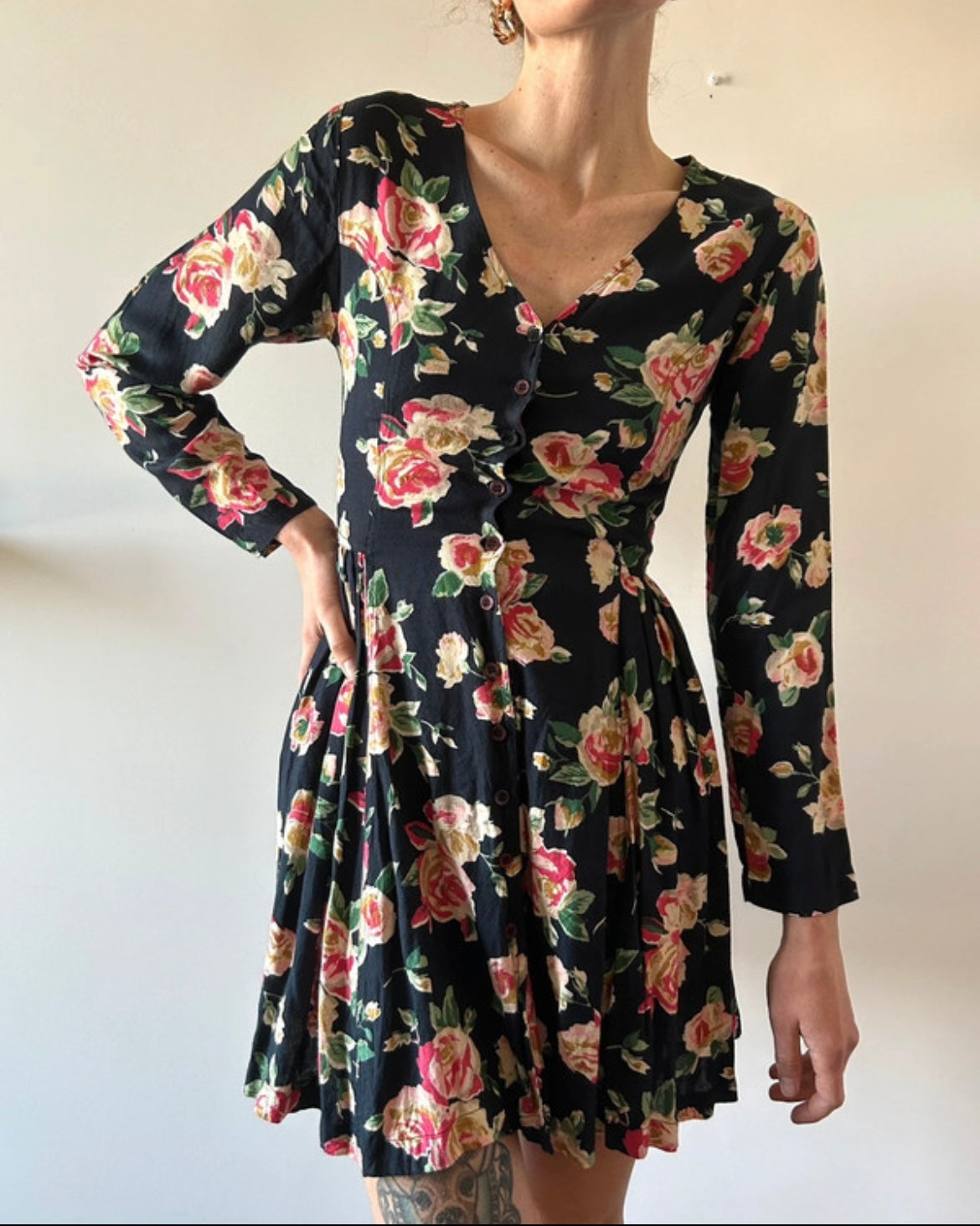 Minidress fiori
