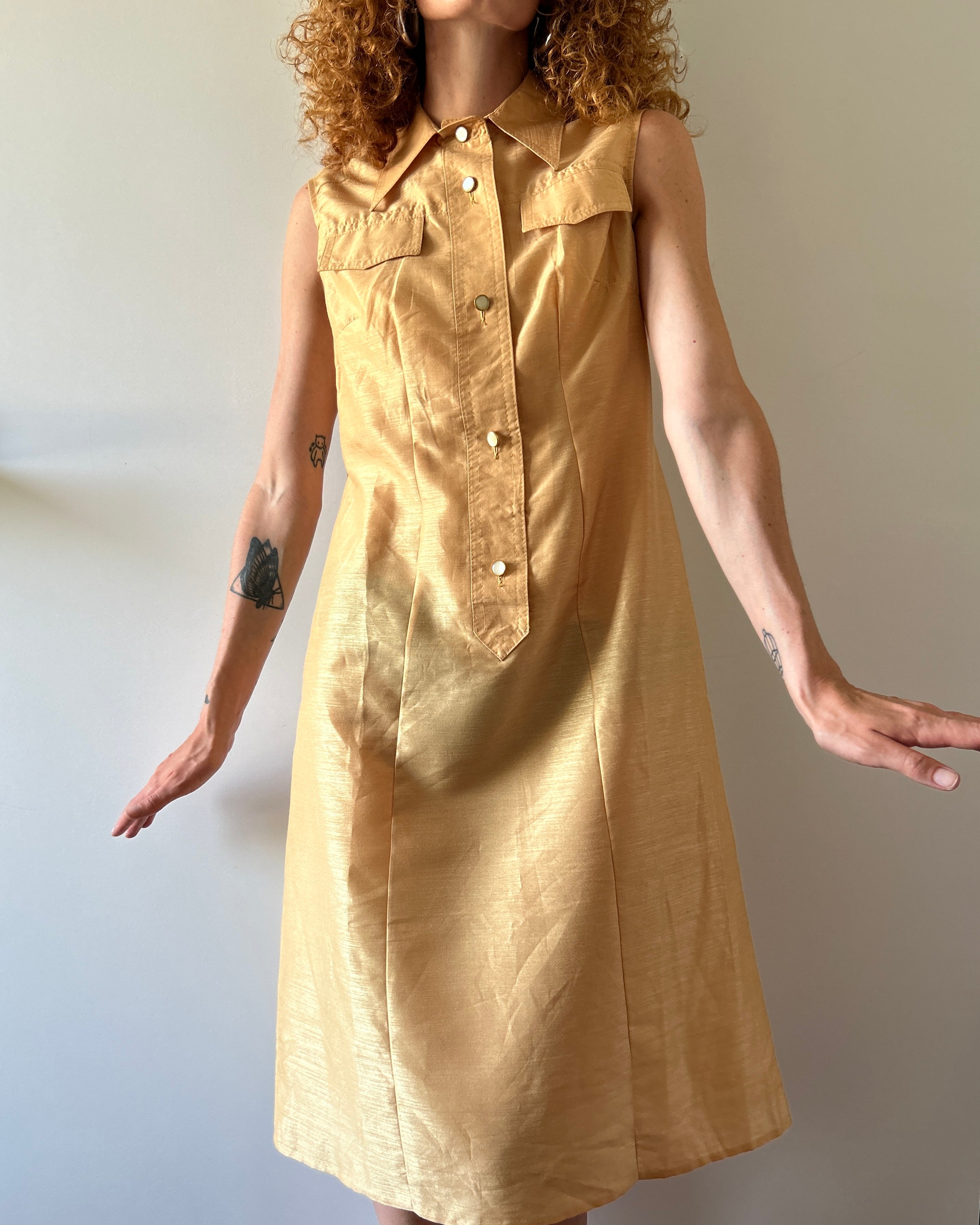 Vestito Chemisier giallo