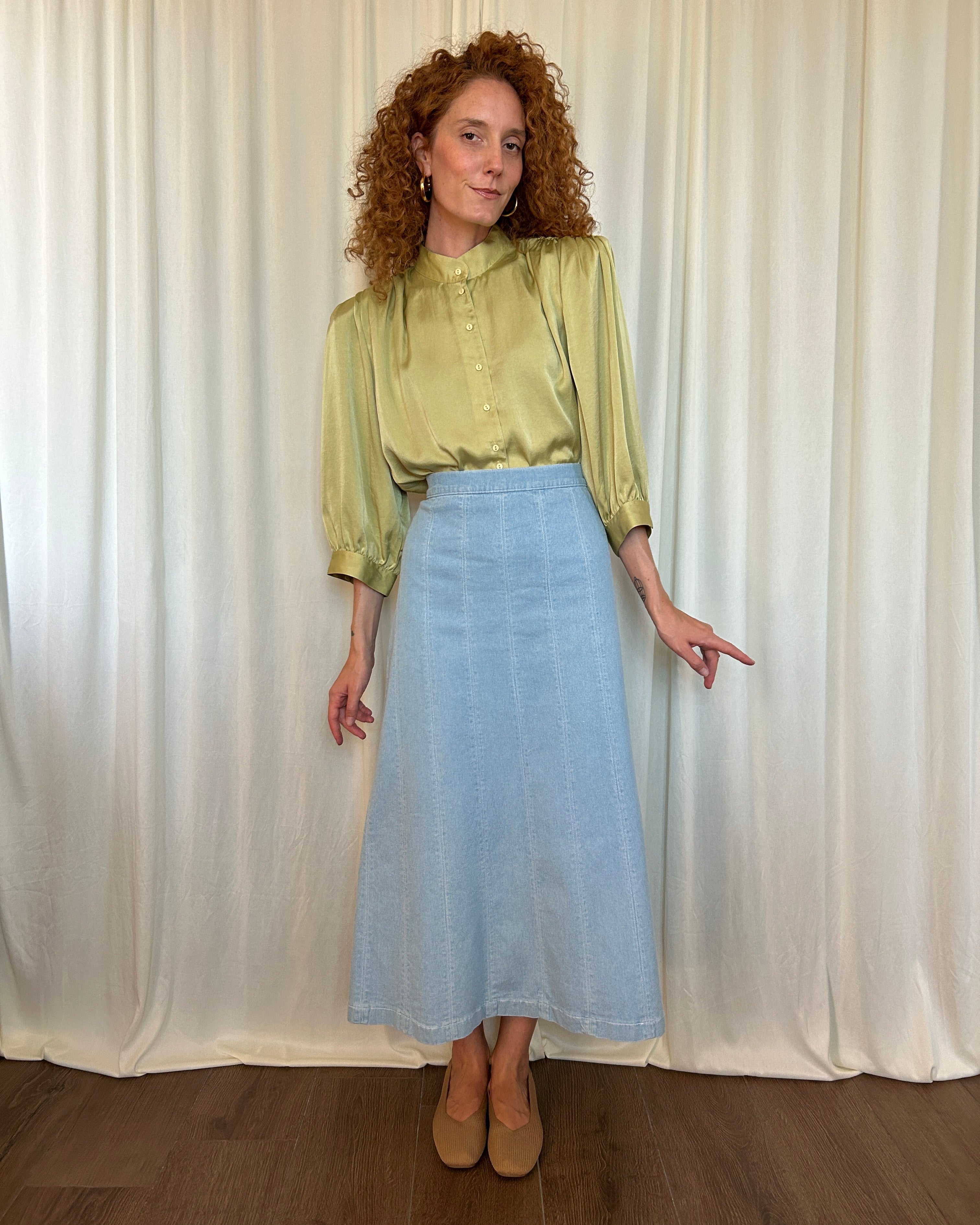 Maxi gonna denim