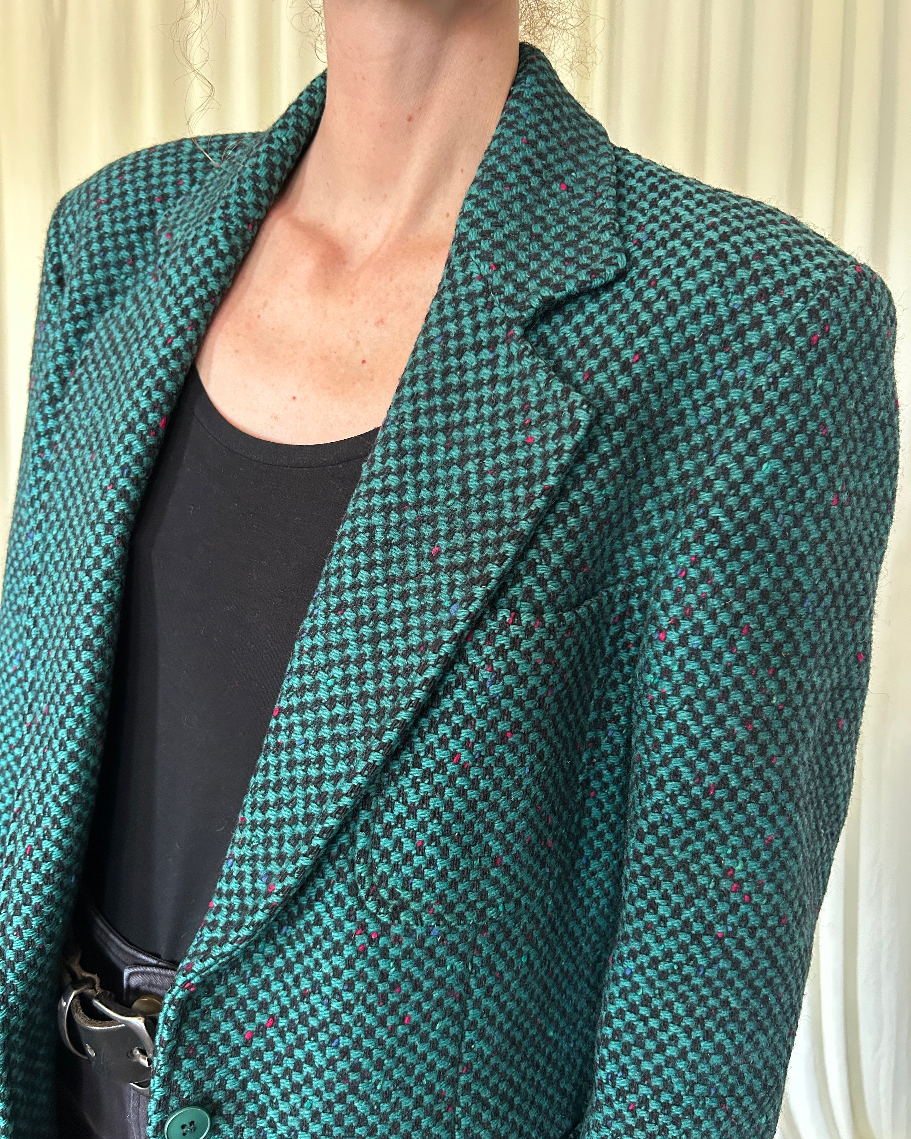 Blazer verde petrolio