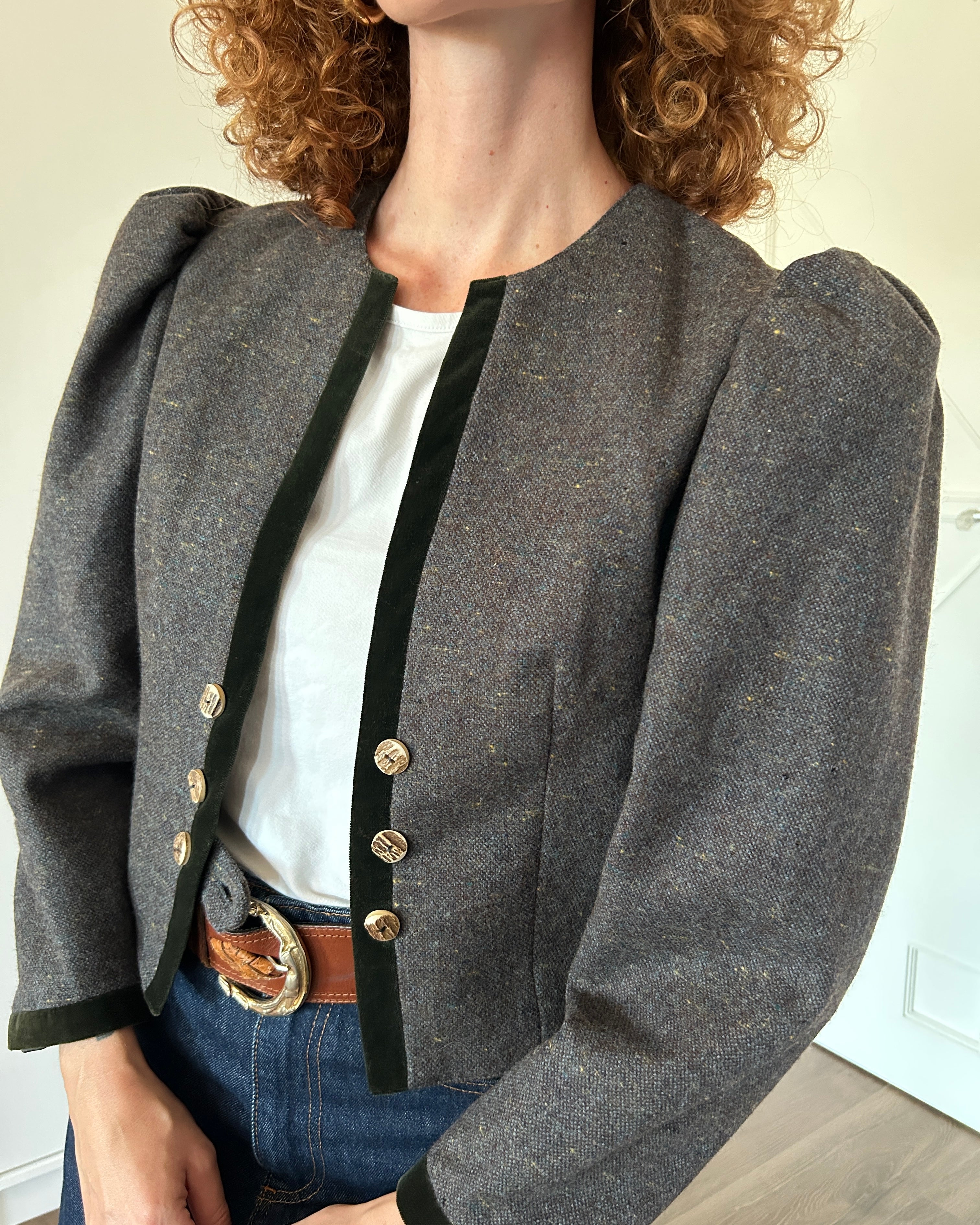 Blazer tirolese grigio