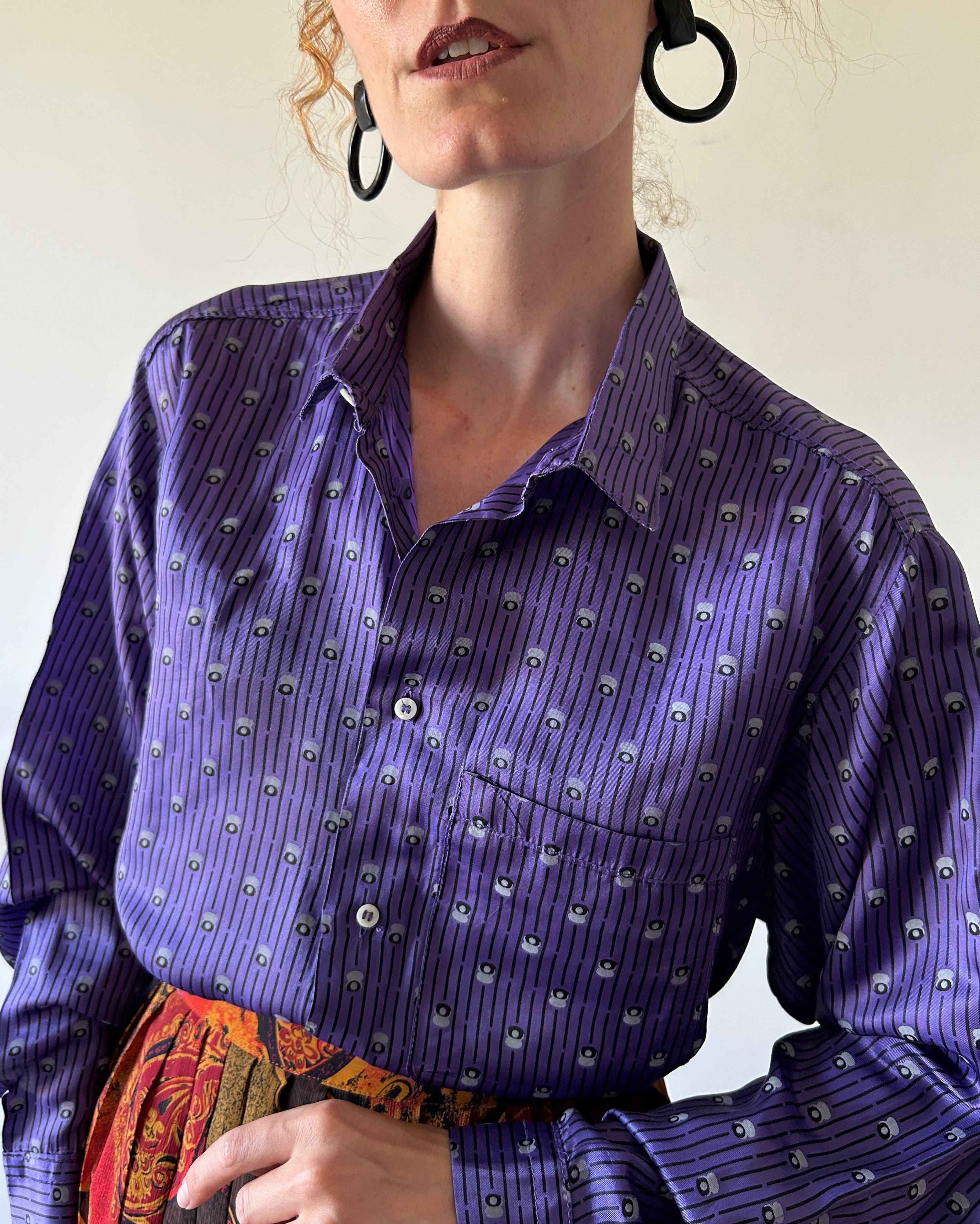 Camicia Viola