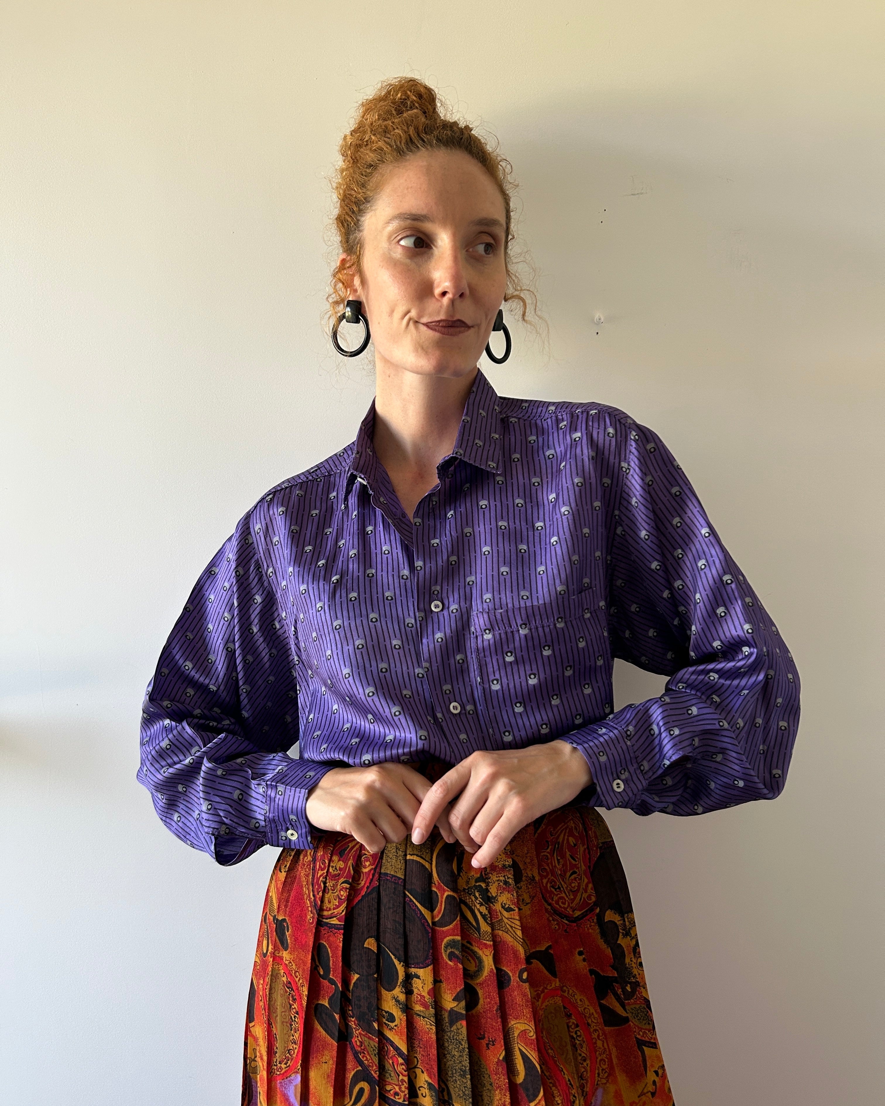 Camicia Viola
