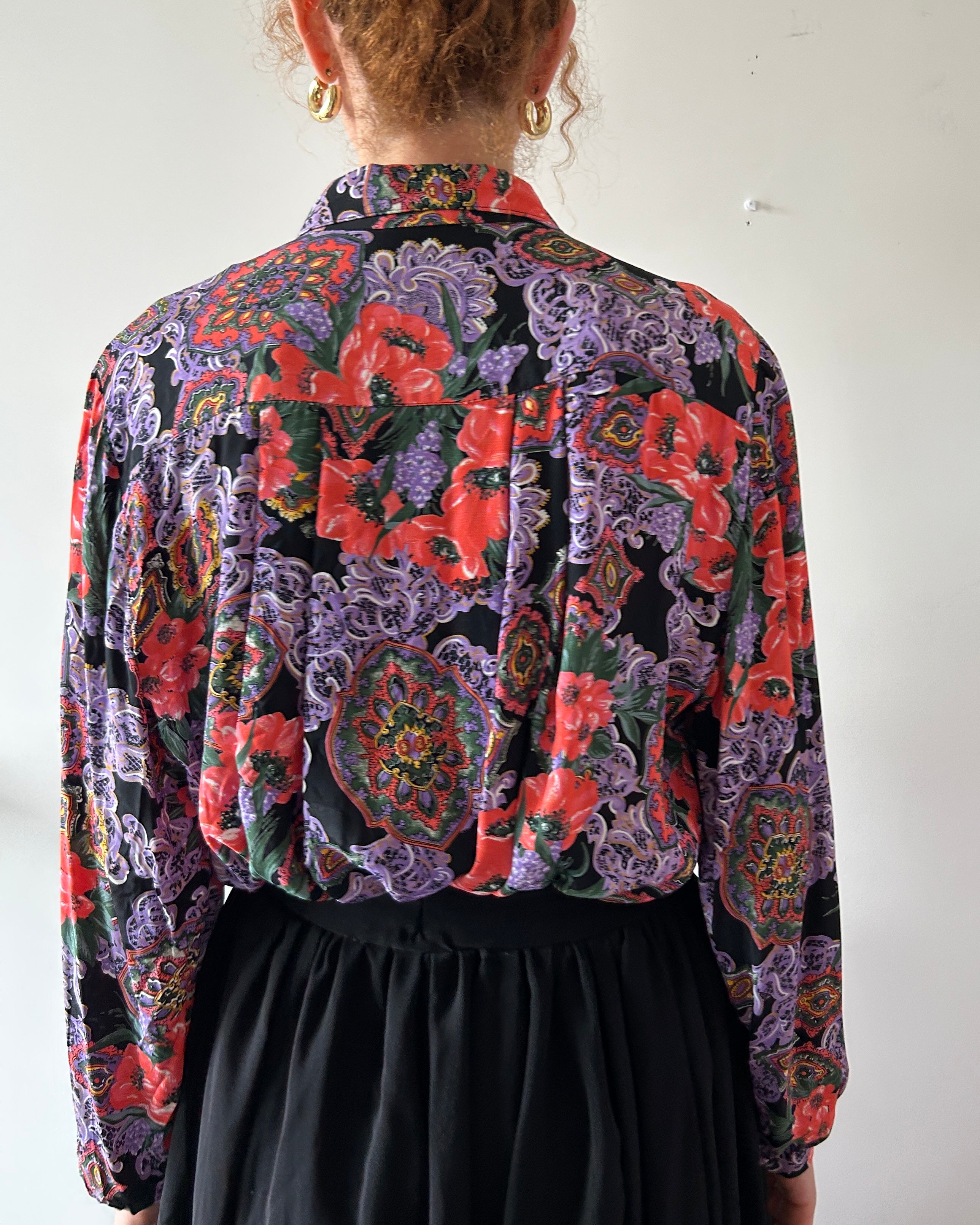 Camicia Peonie