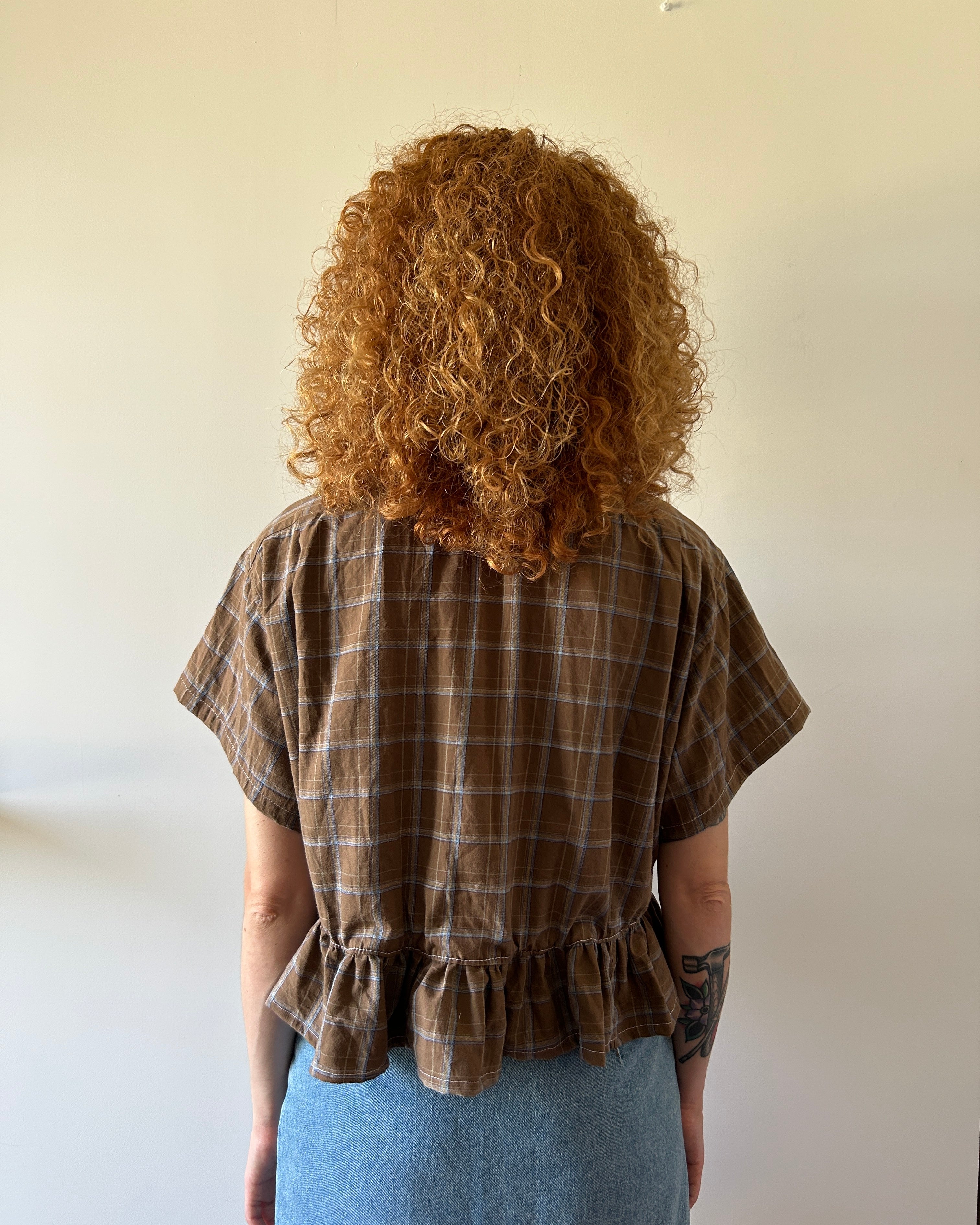 Camicia Lacoste marrone