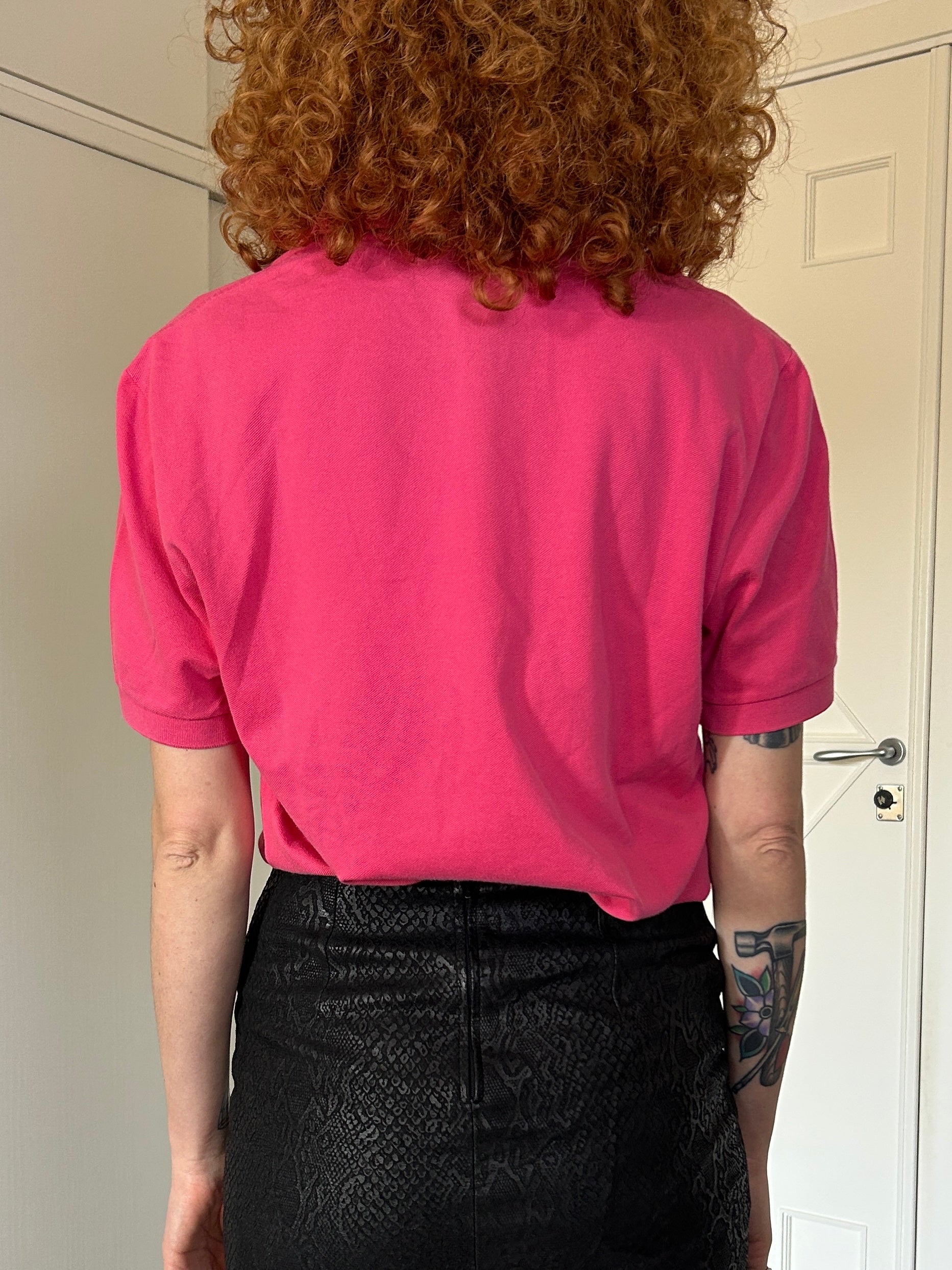 Polo Lacoste fucsia