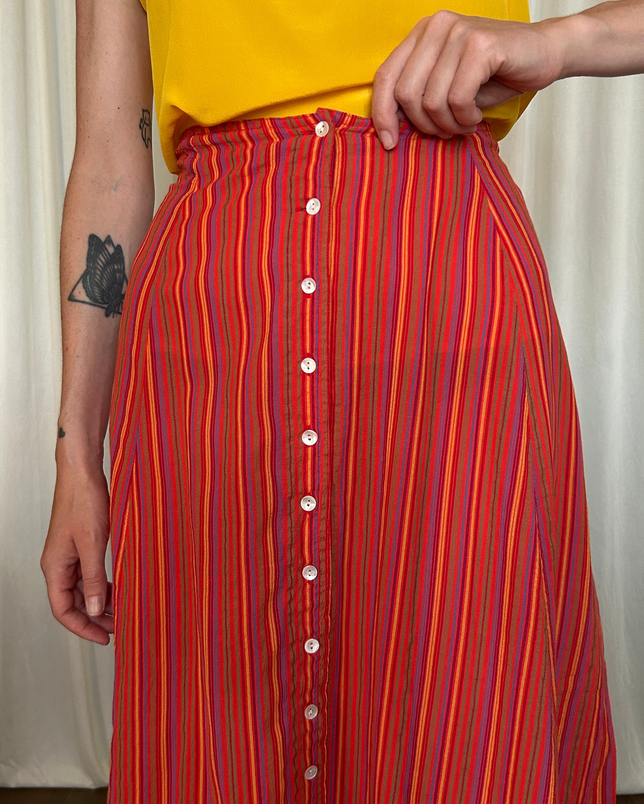Gonna righe