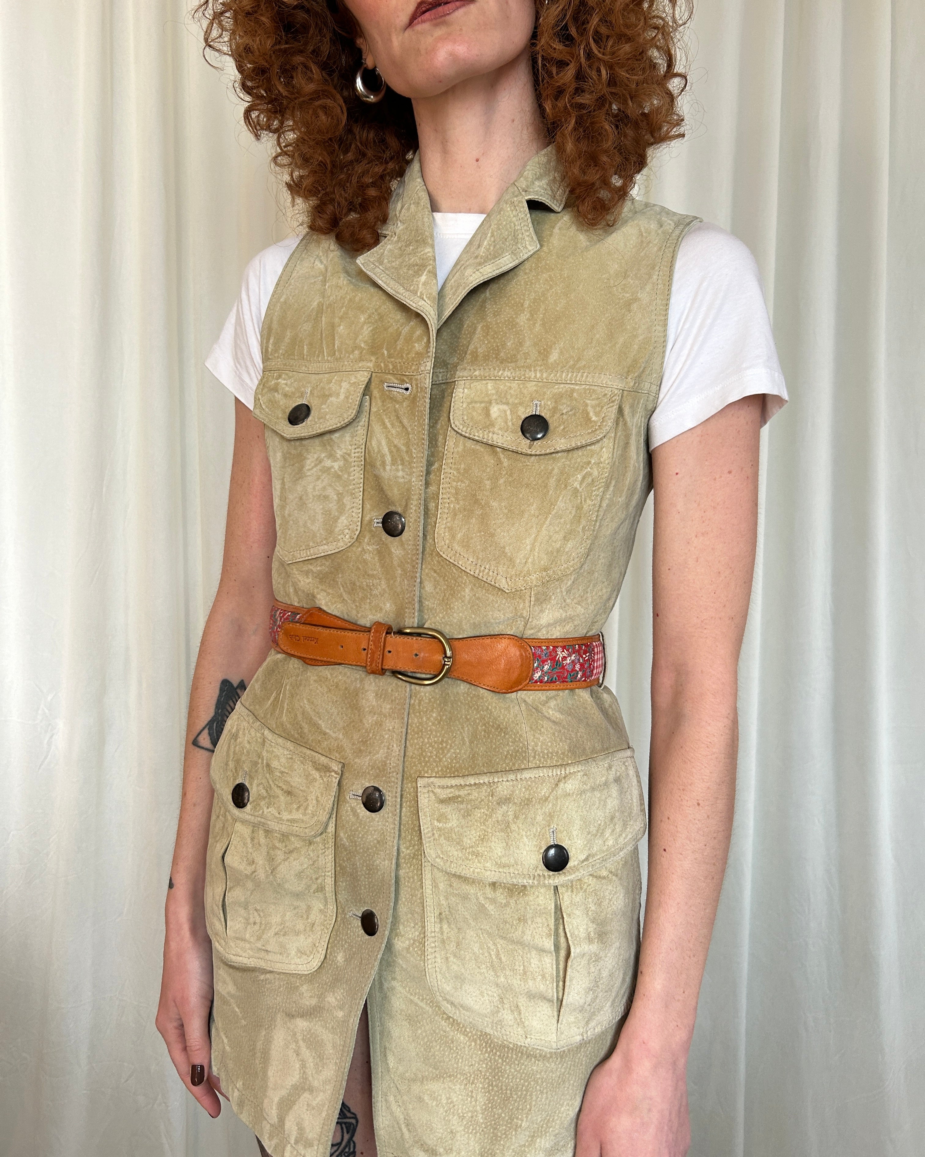 Minidress beige