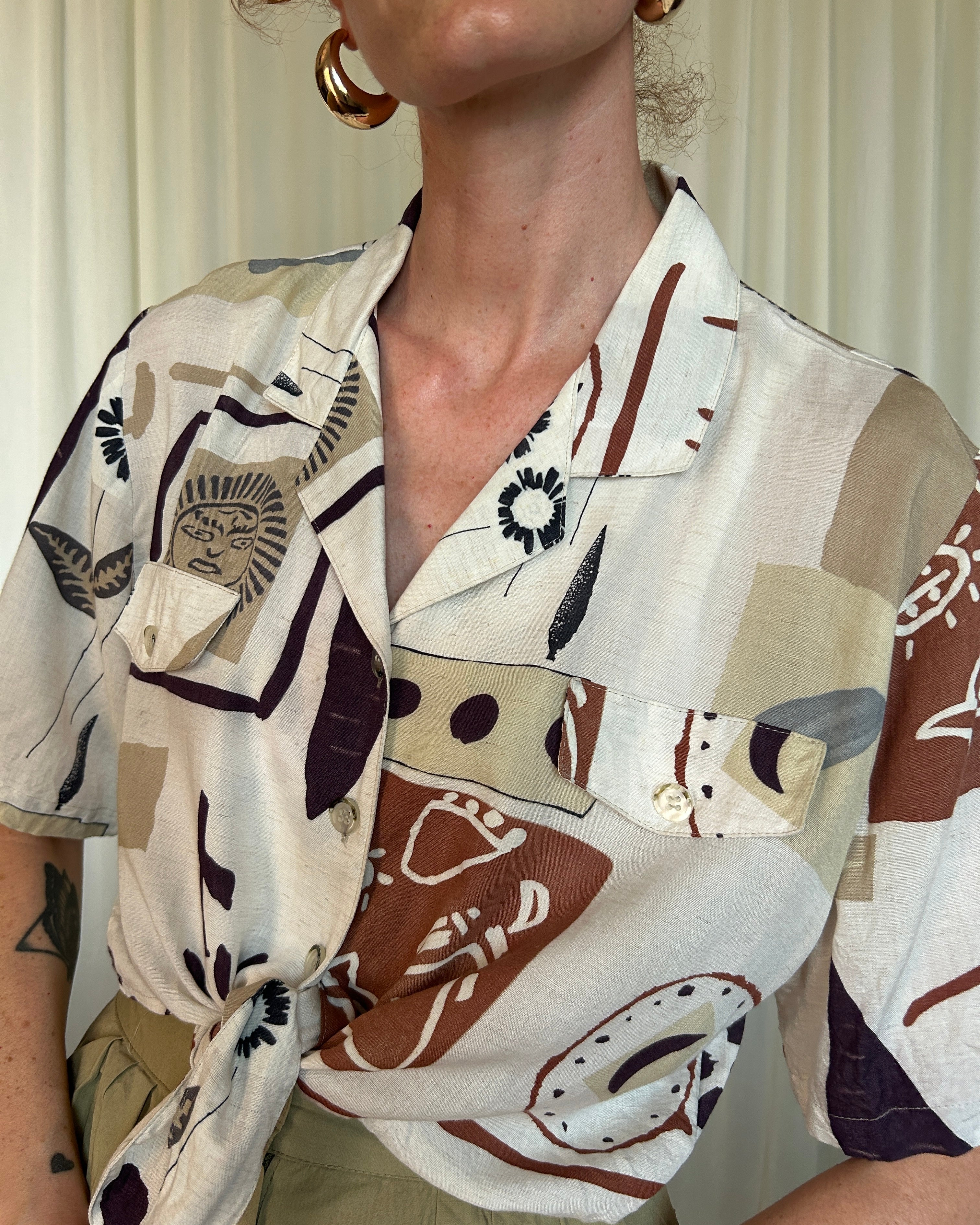 Camicia crop