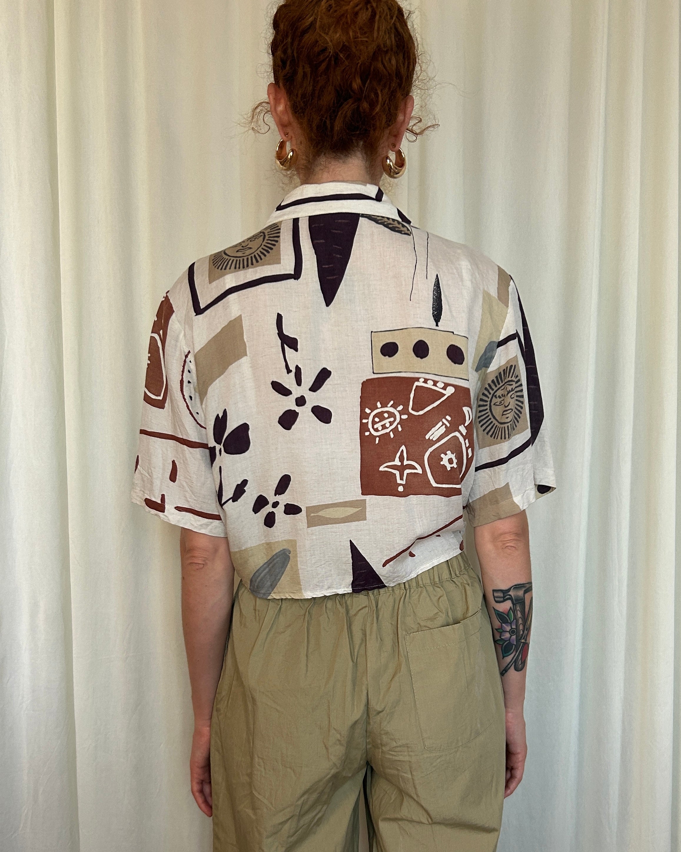 Camicia crop
