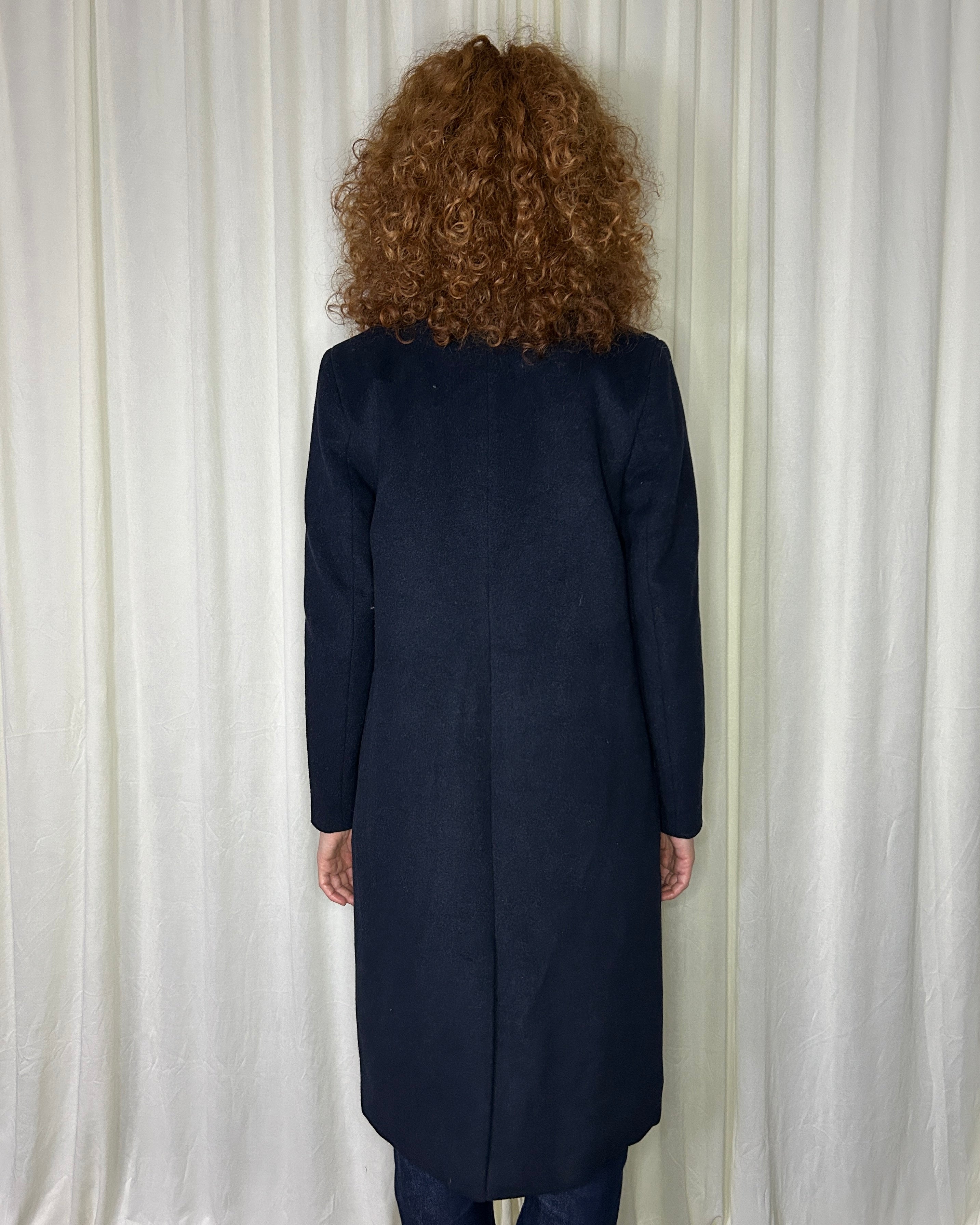 Cappotto blu navy