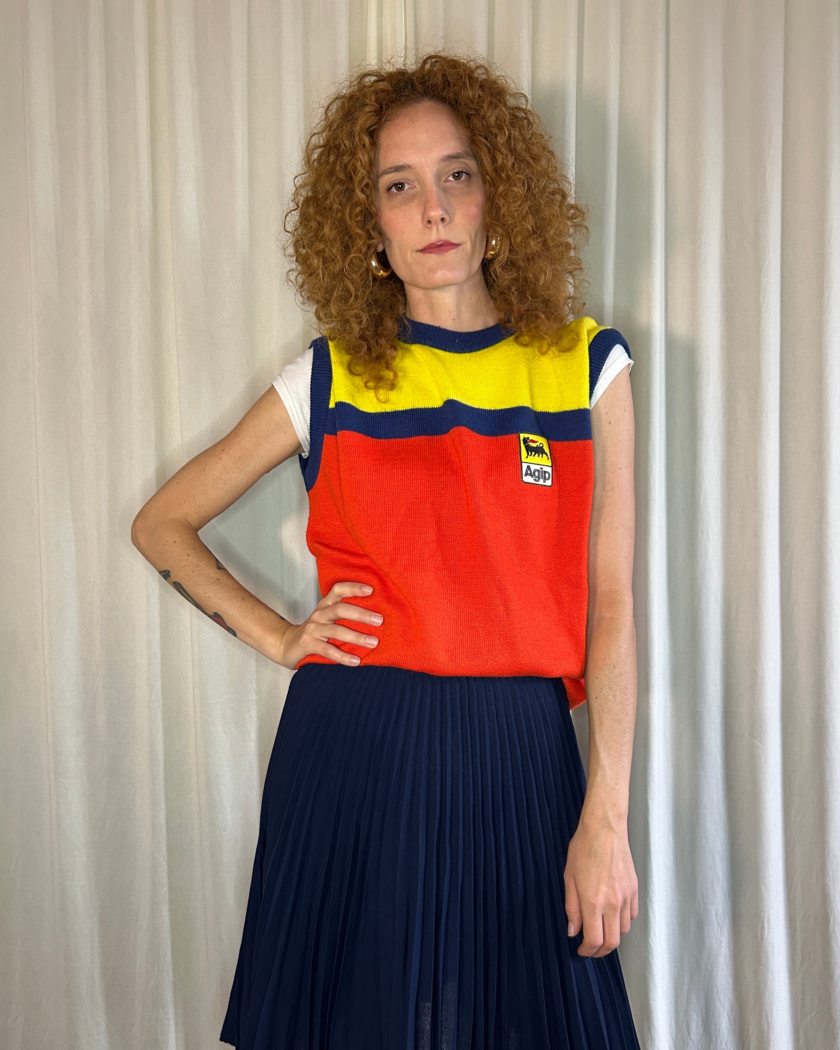 Gilet Renato Balestra for Agip