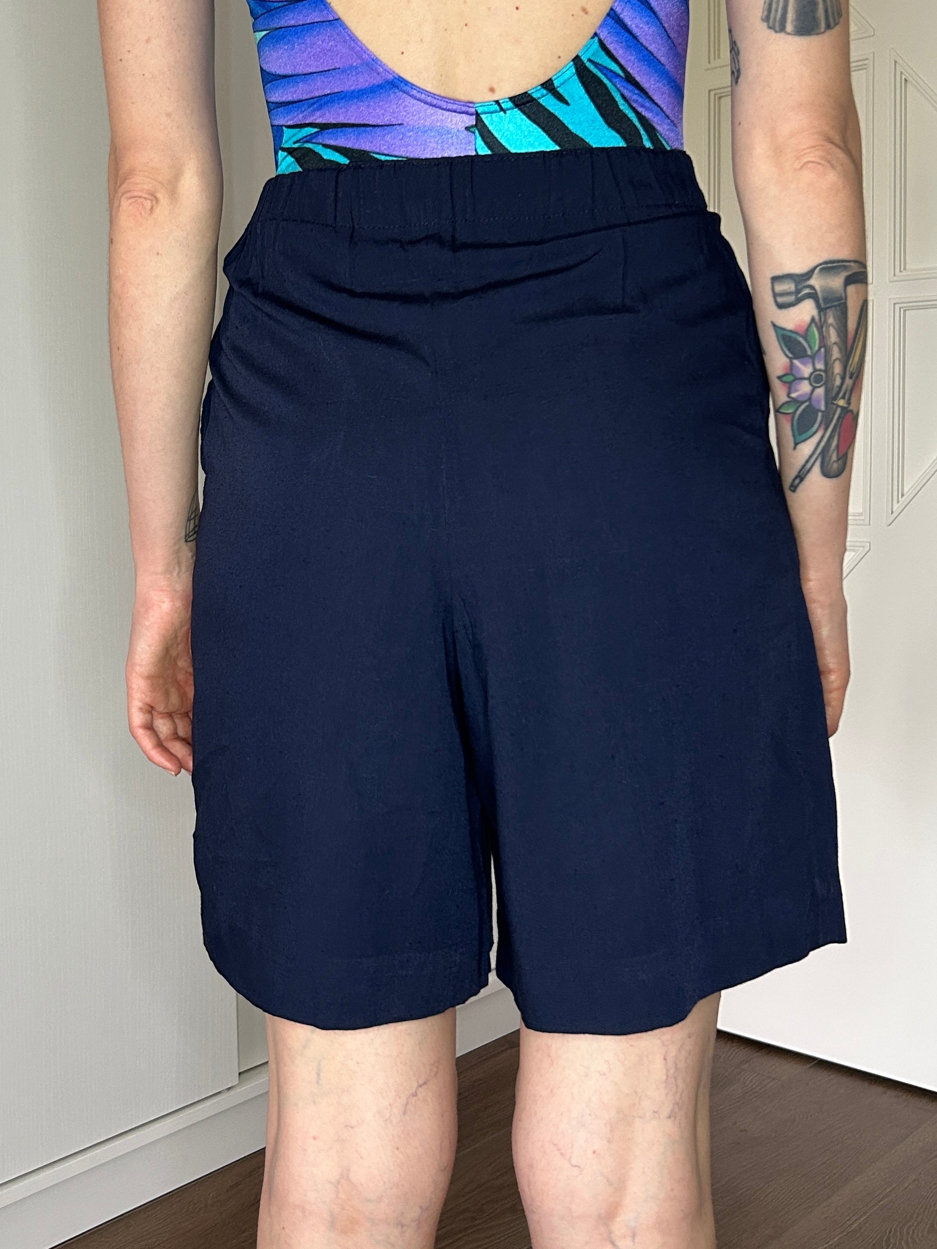 Shorts blu navy