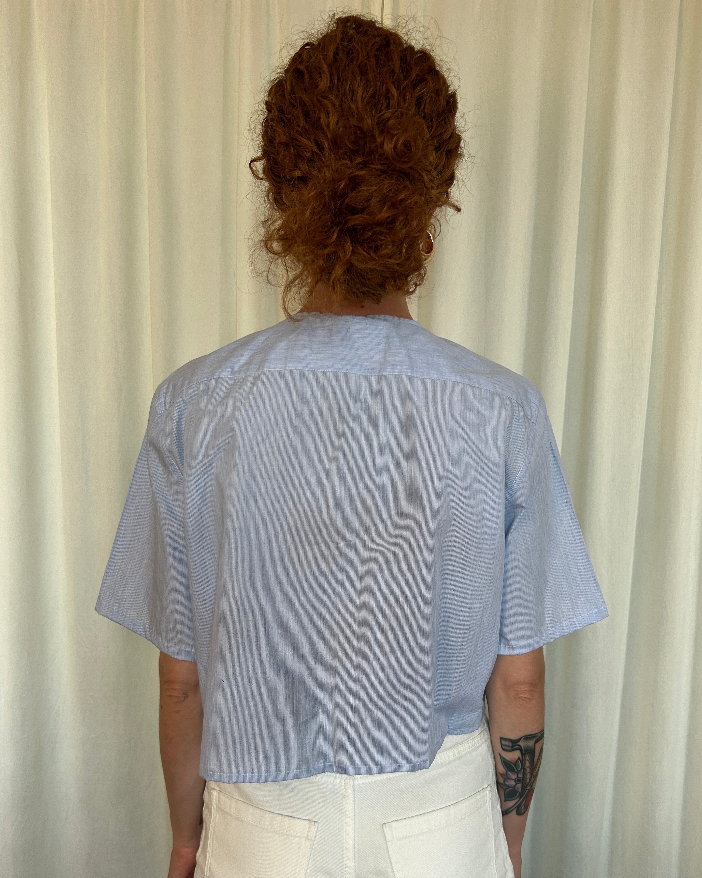Camicia Lacoste celeste chiaro
