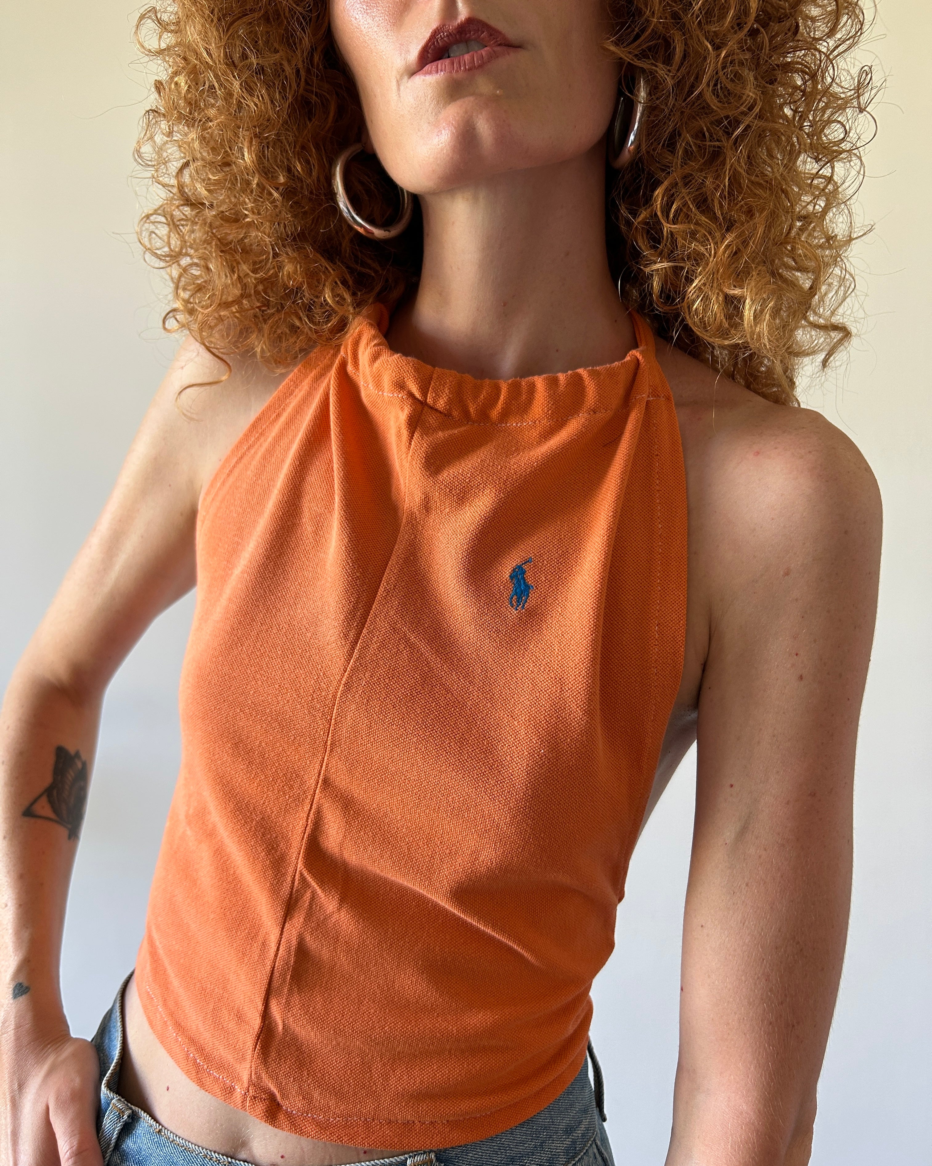 Top Ralph Lauren arancio