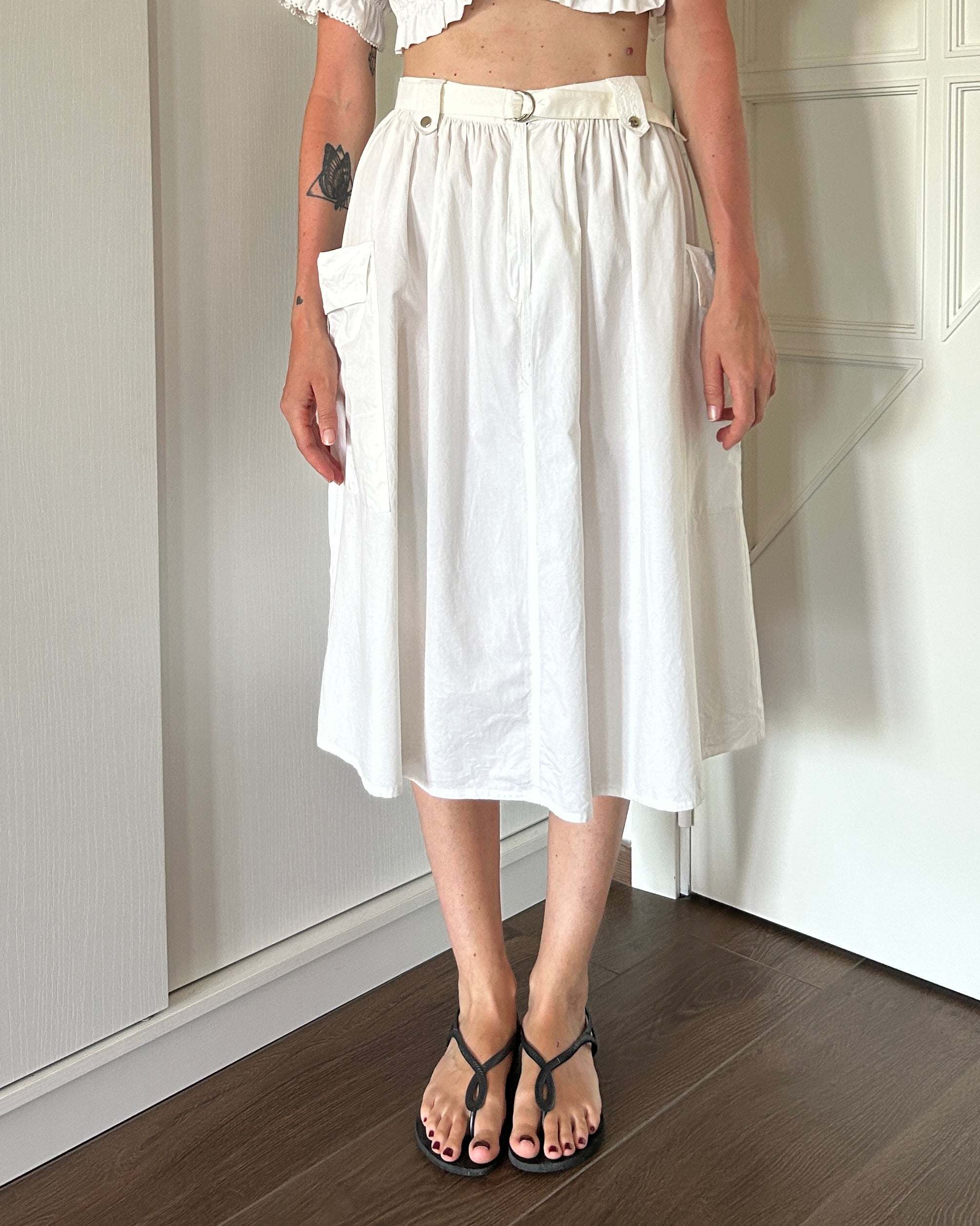 Longuette bianca