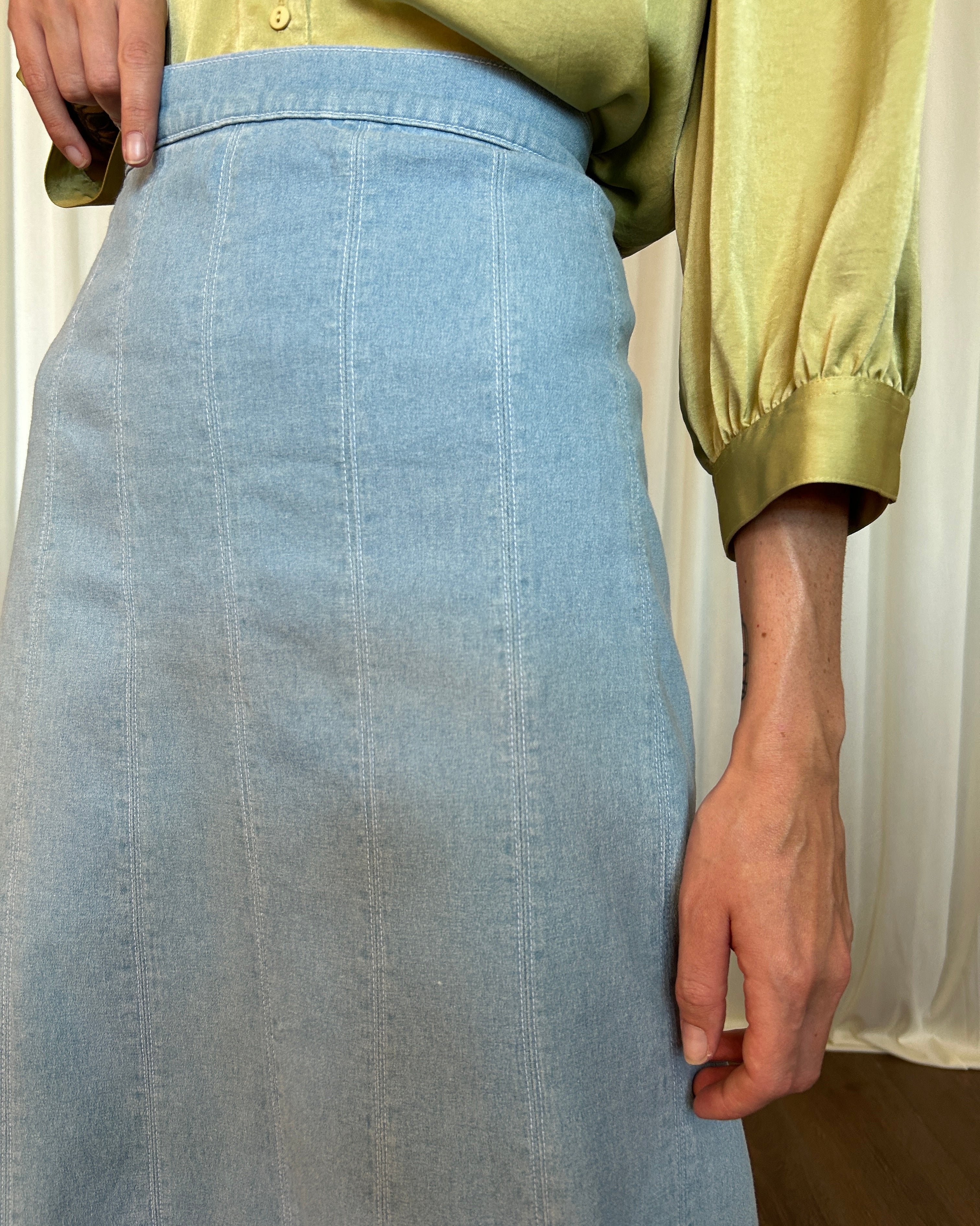 Maxi gonna denim