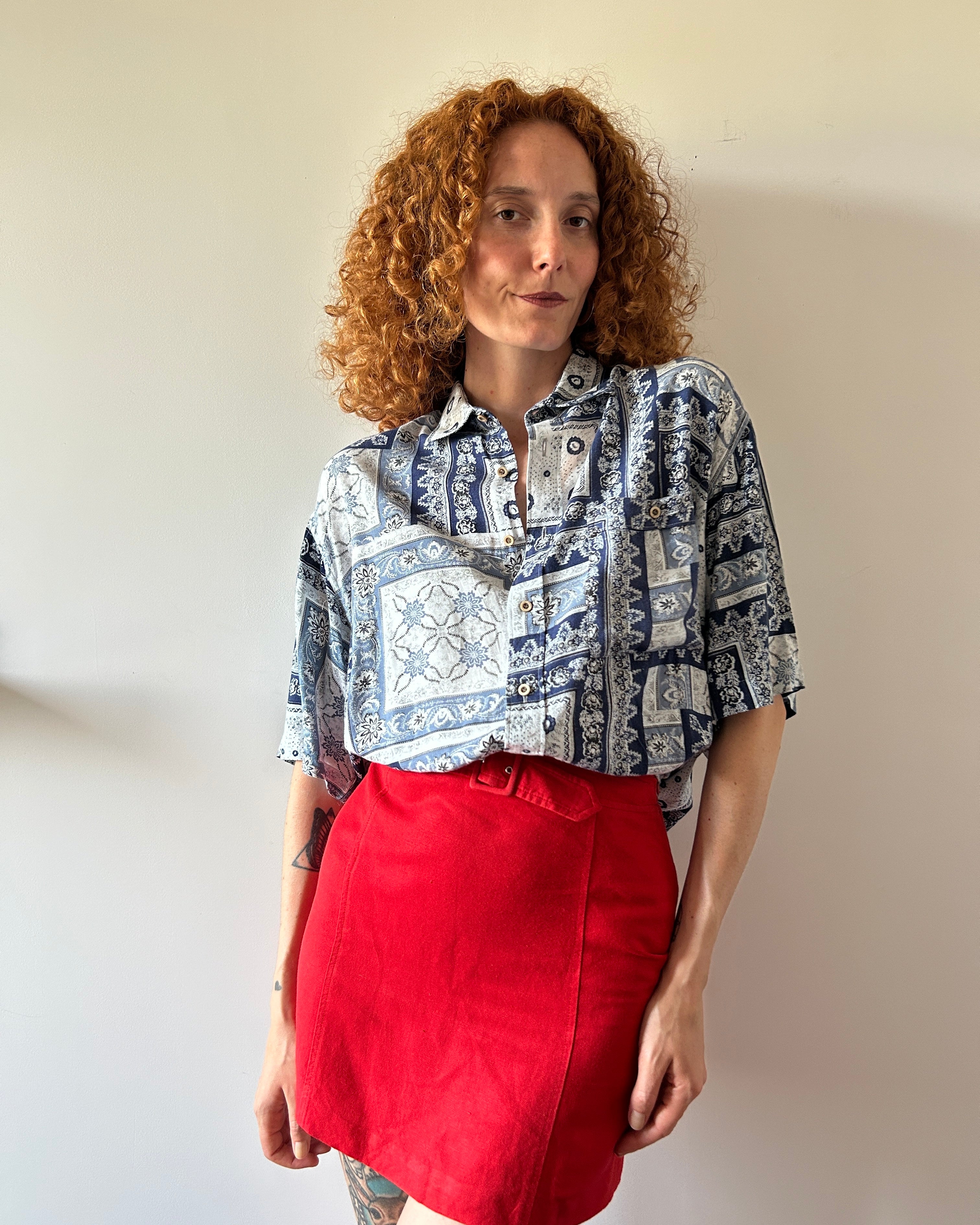 Camicia Blue