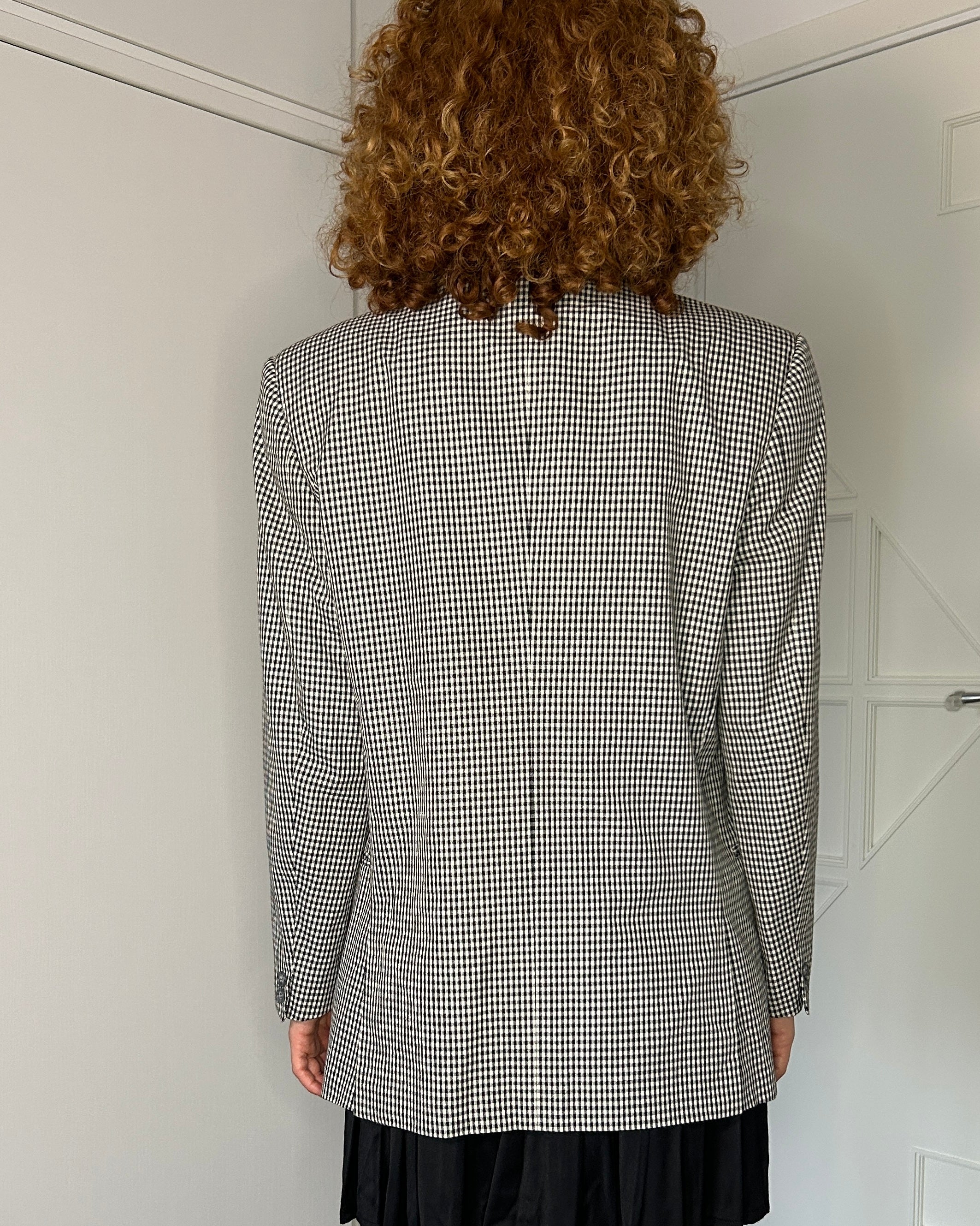 Blazer pied de poule