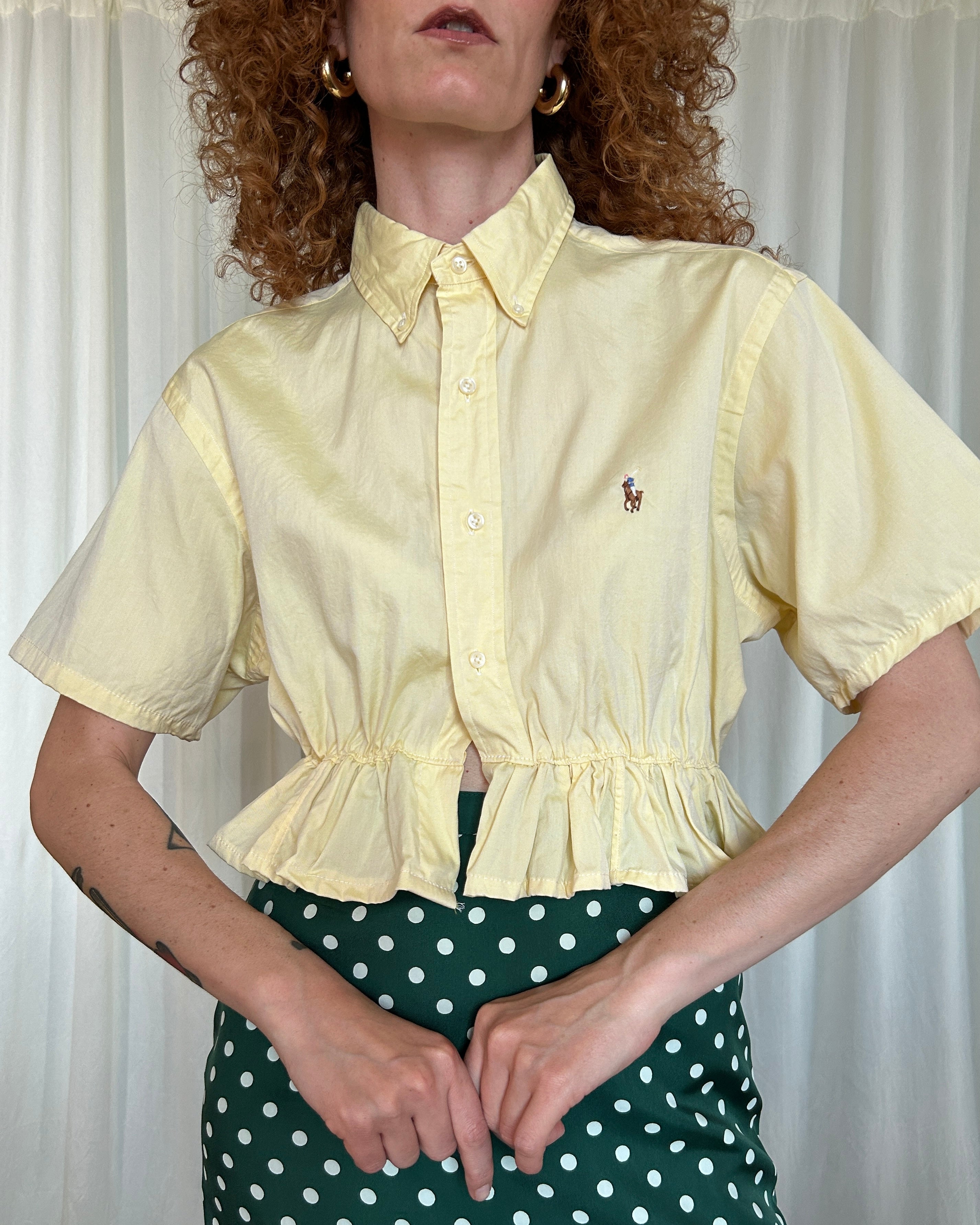 Camicia Ralph Lauren gialla