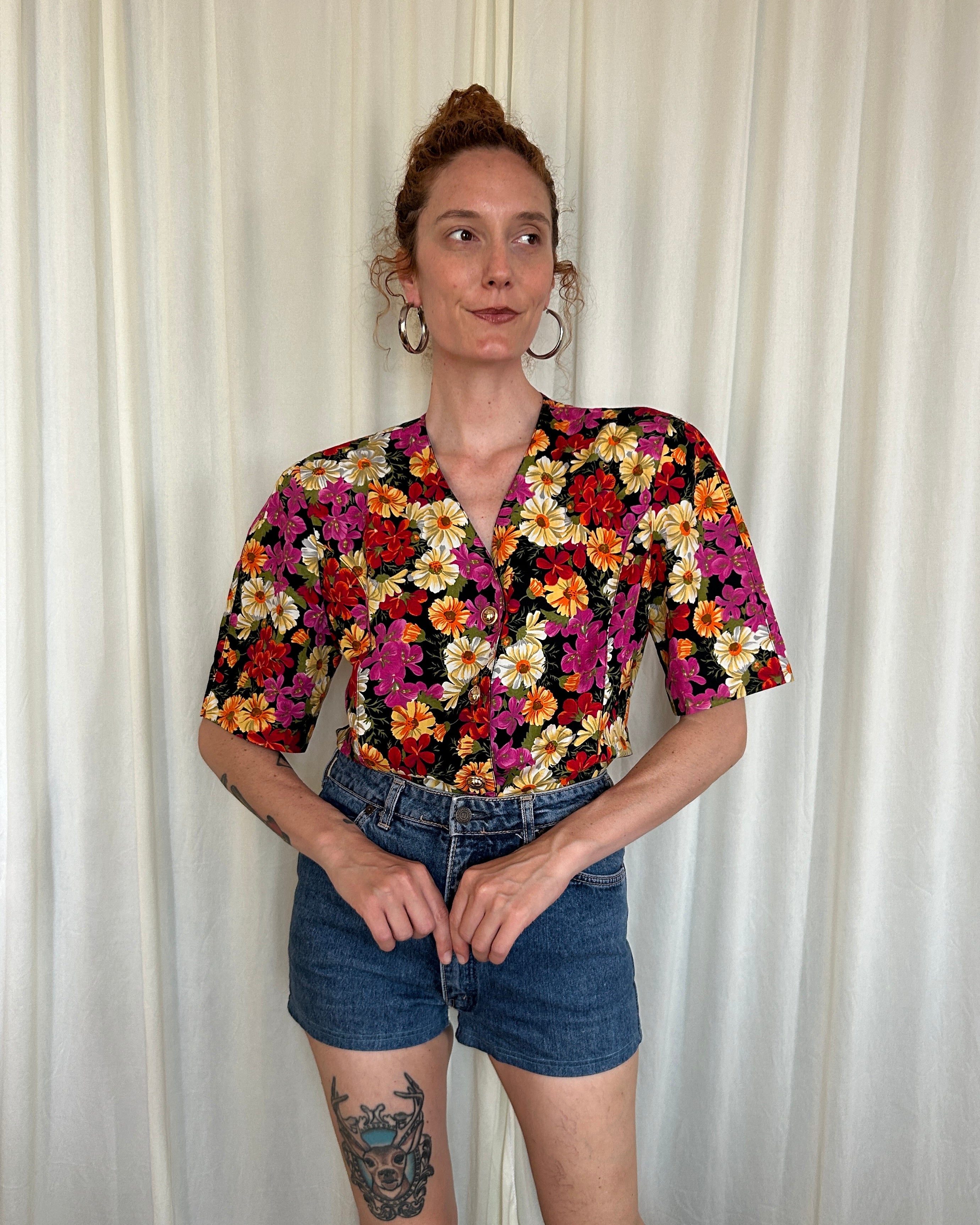 Camicia margherite