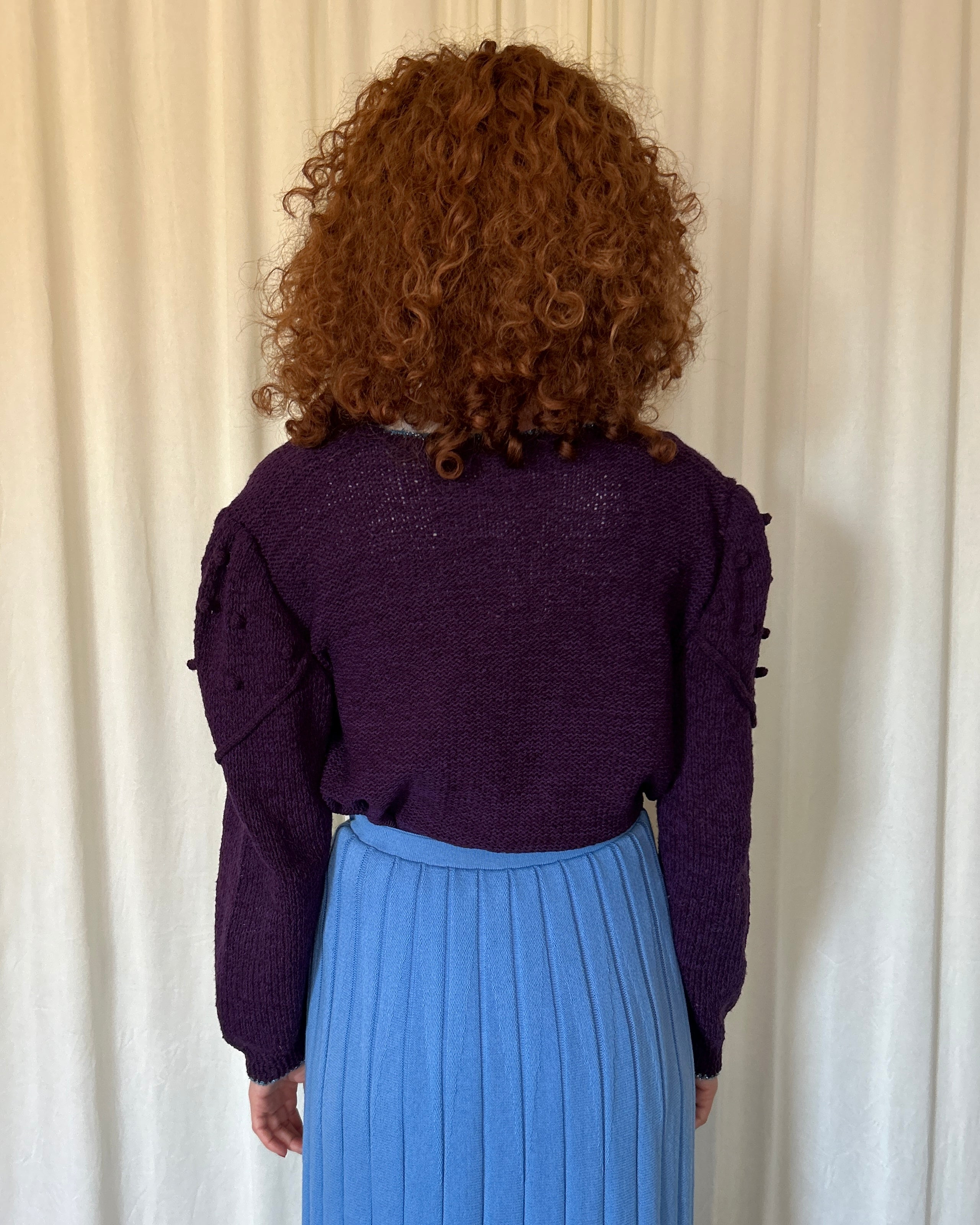 Maglione viola