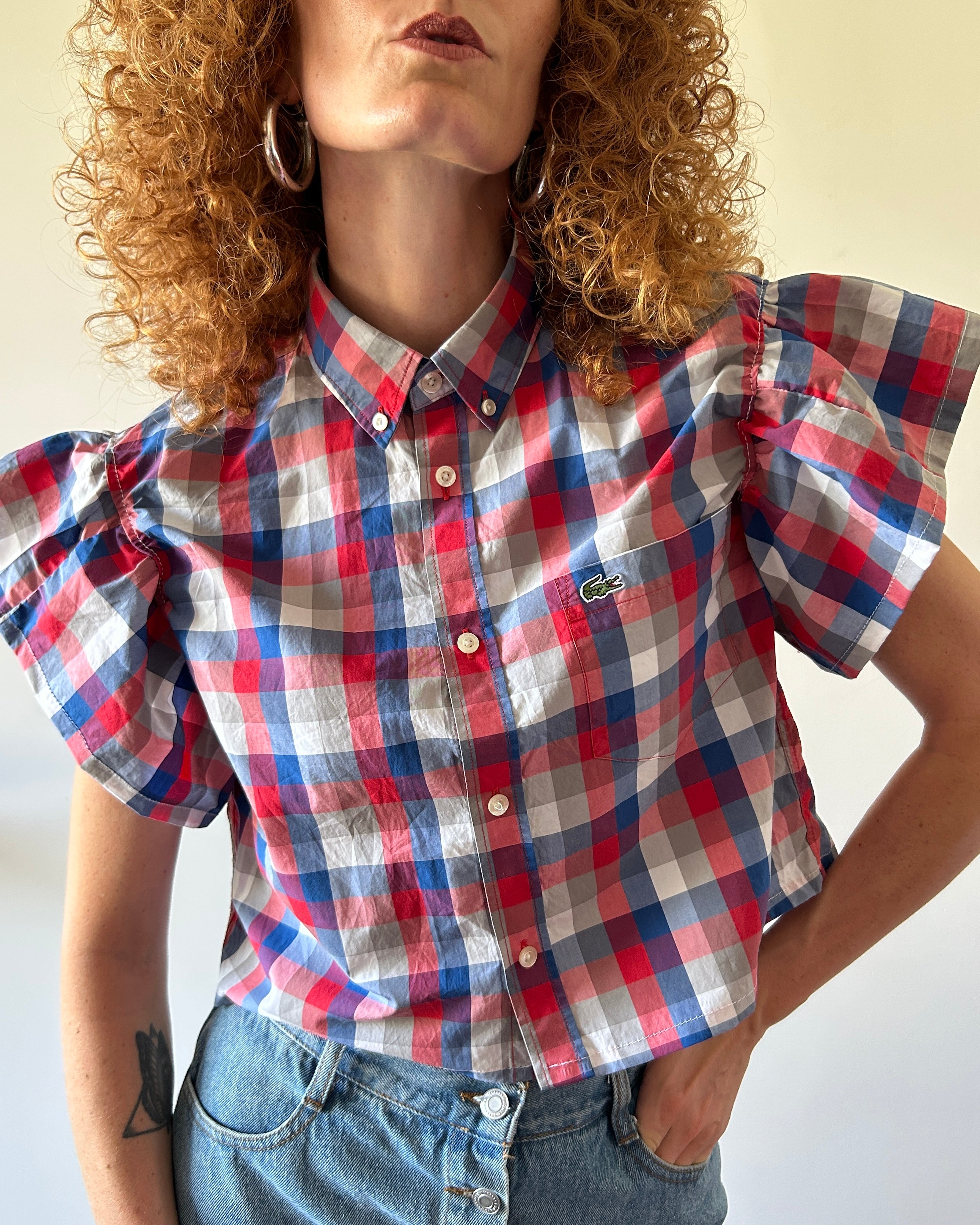 Camicia Lacoste quadri