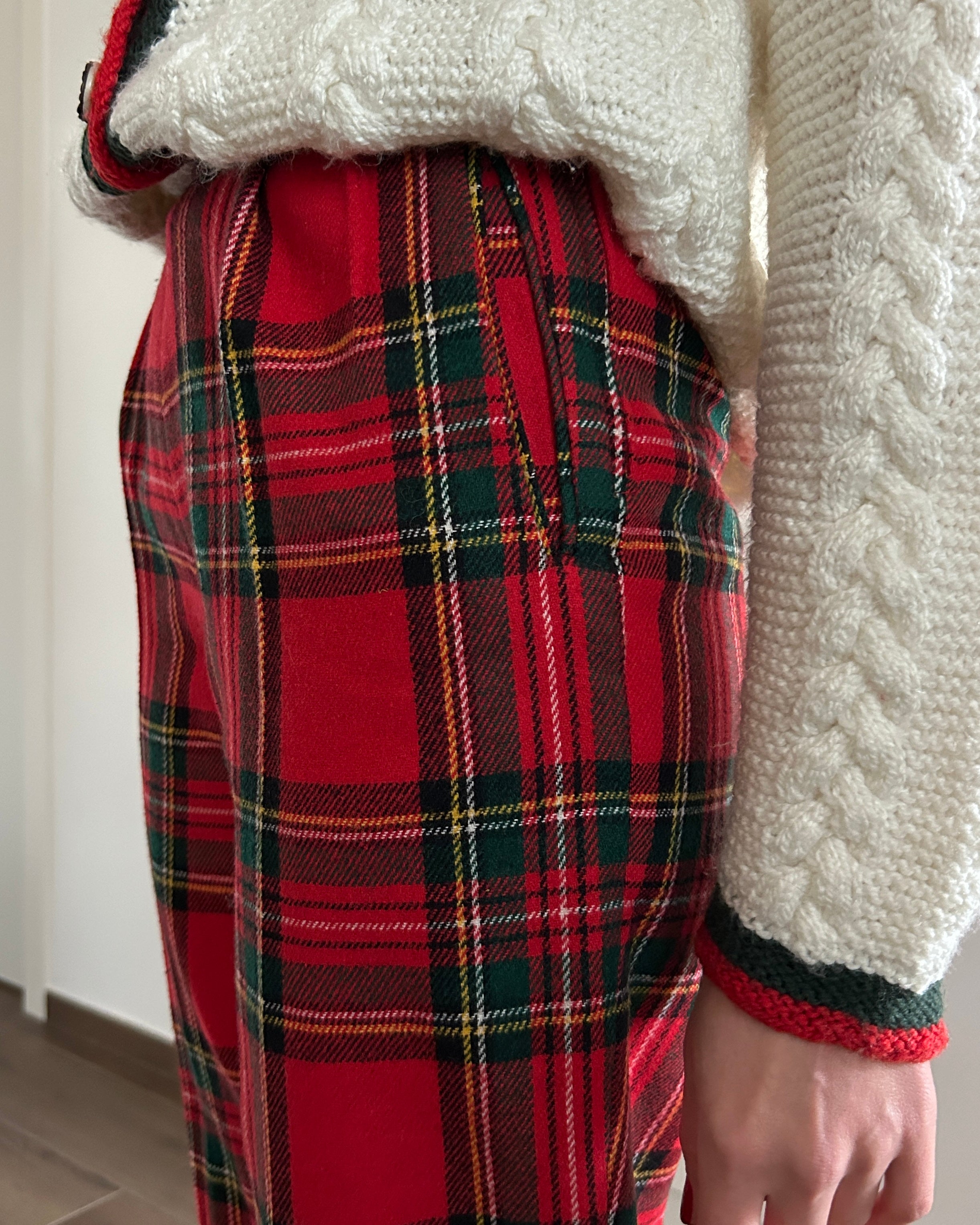 Pantalone tartan