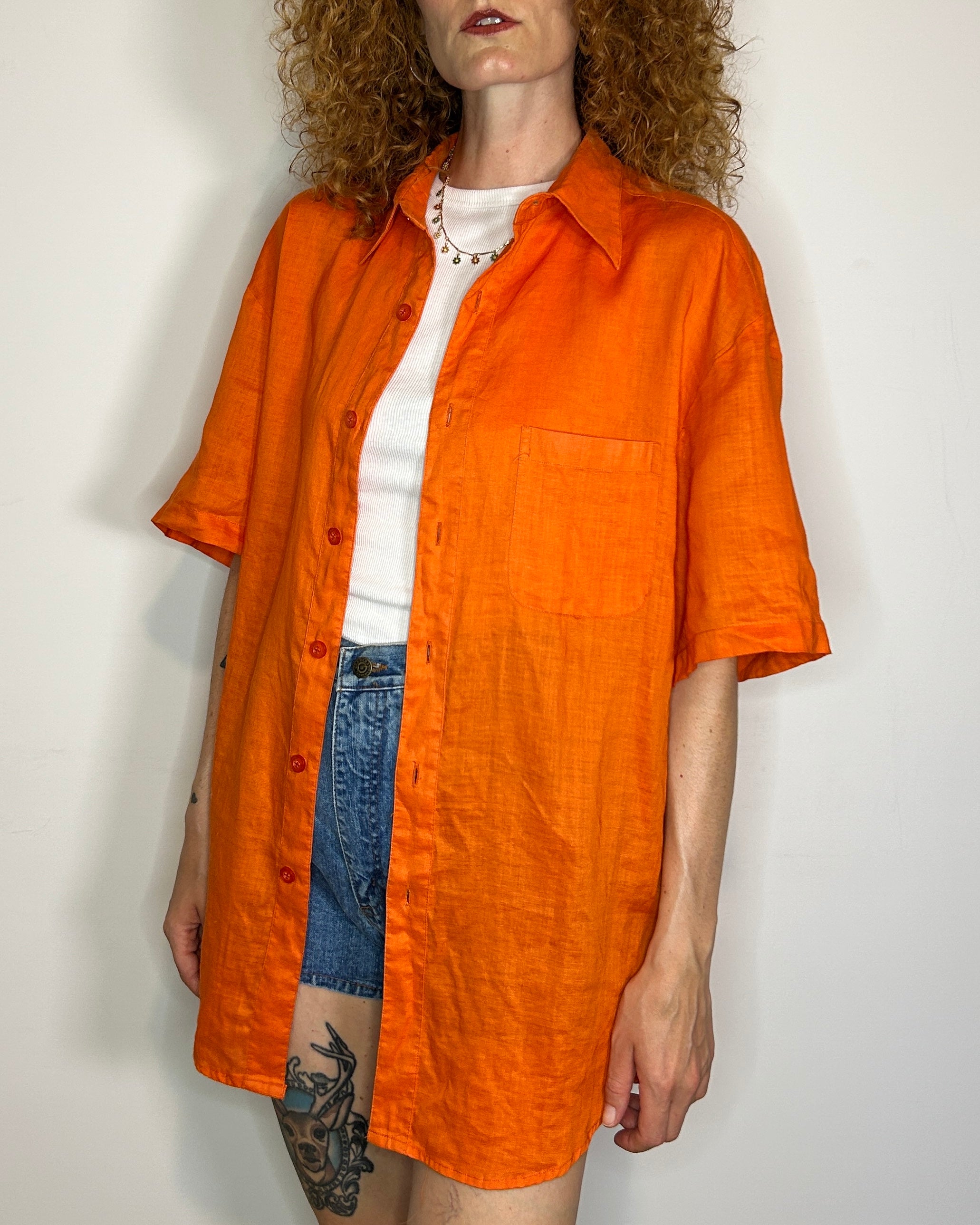 Camicia Arancio