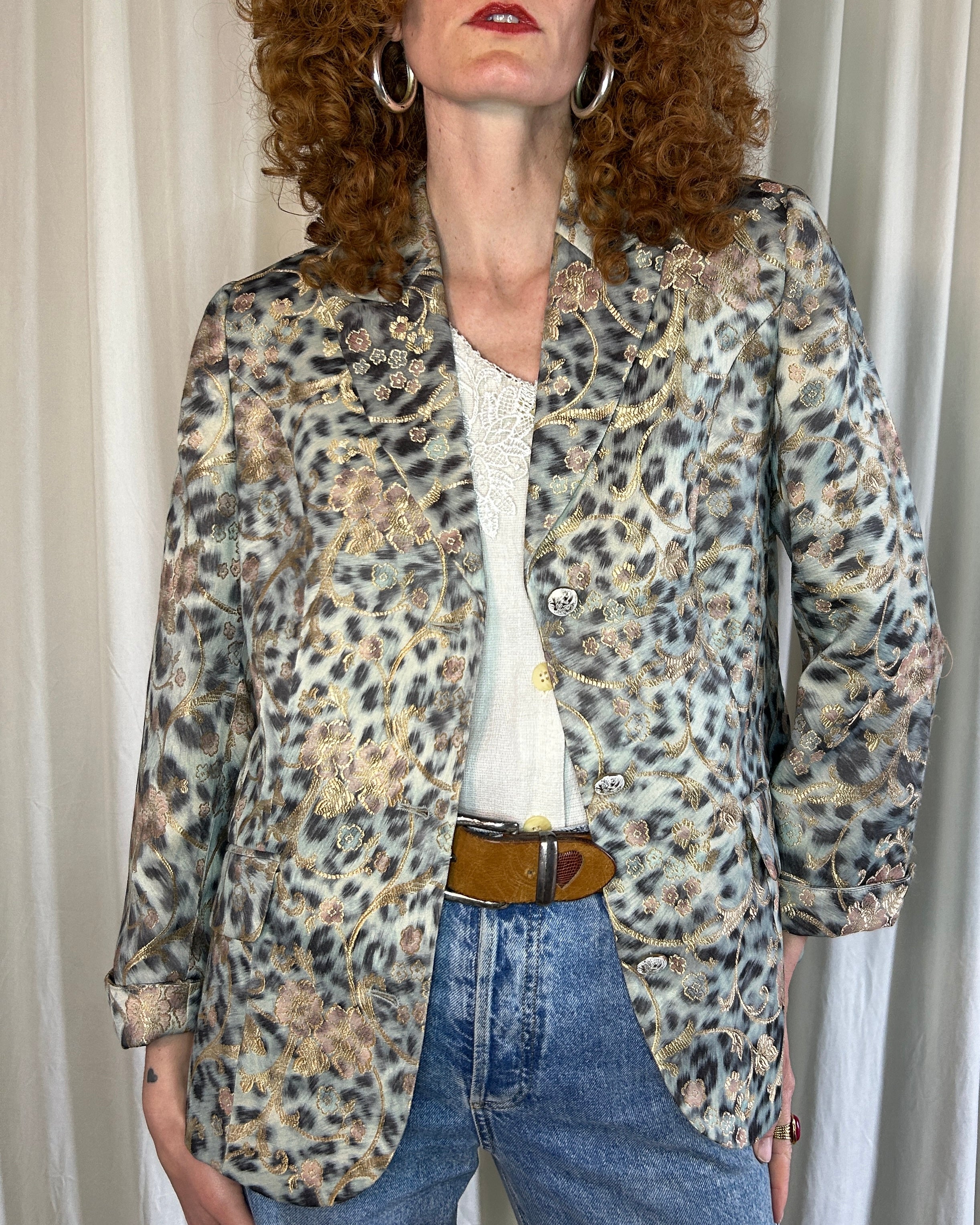 Blazer animalier