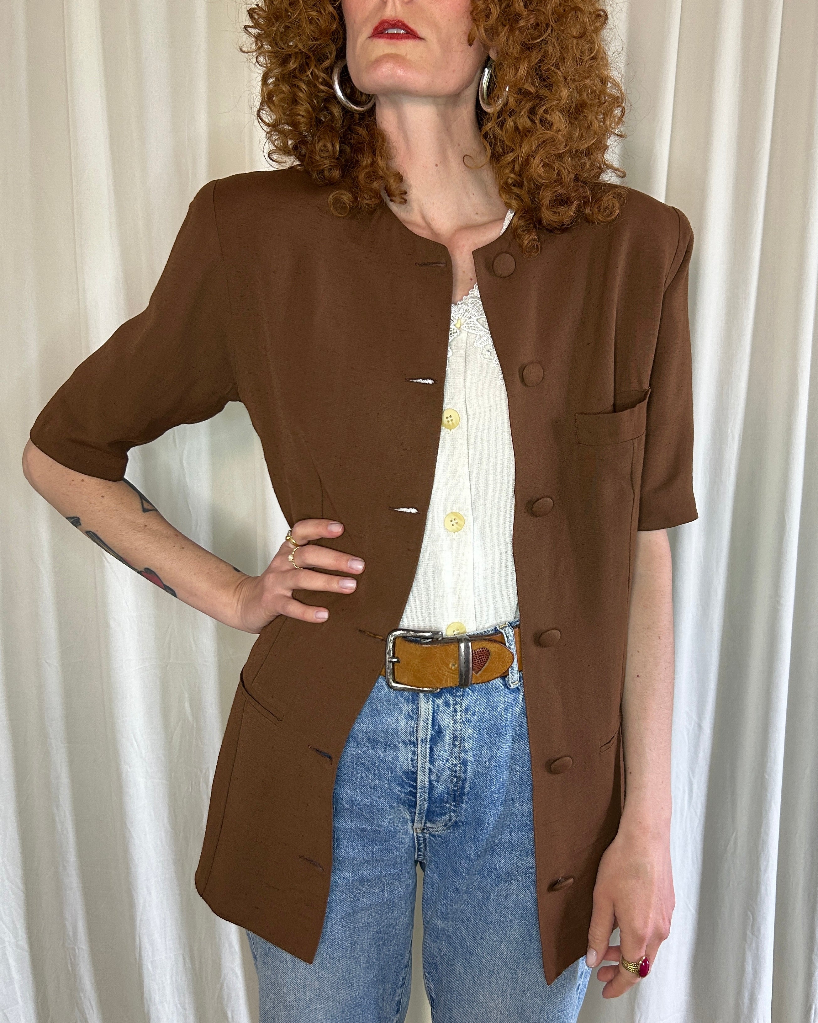Blazer cioccolato