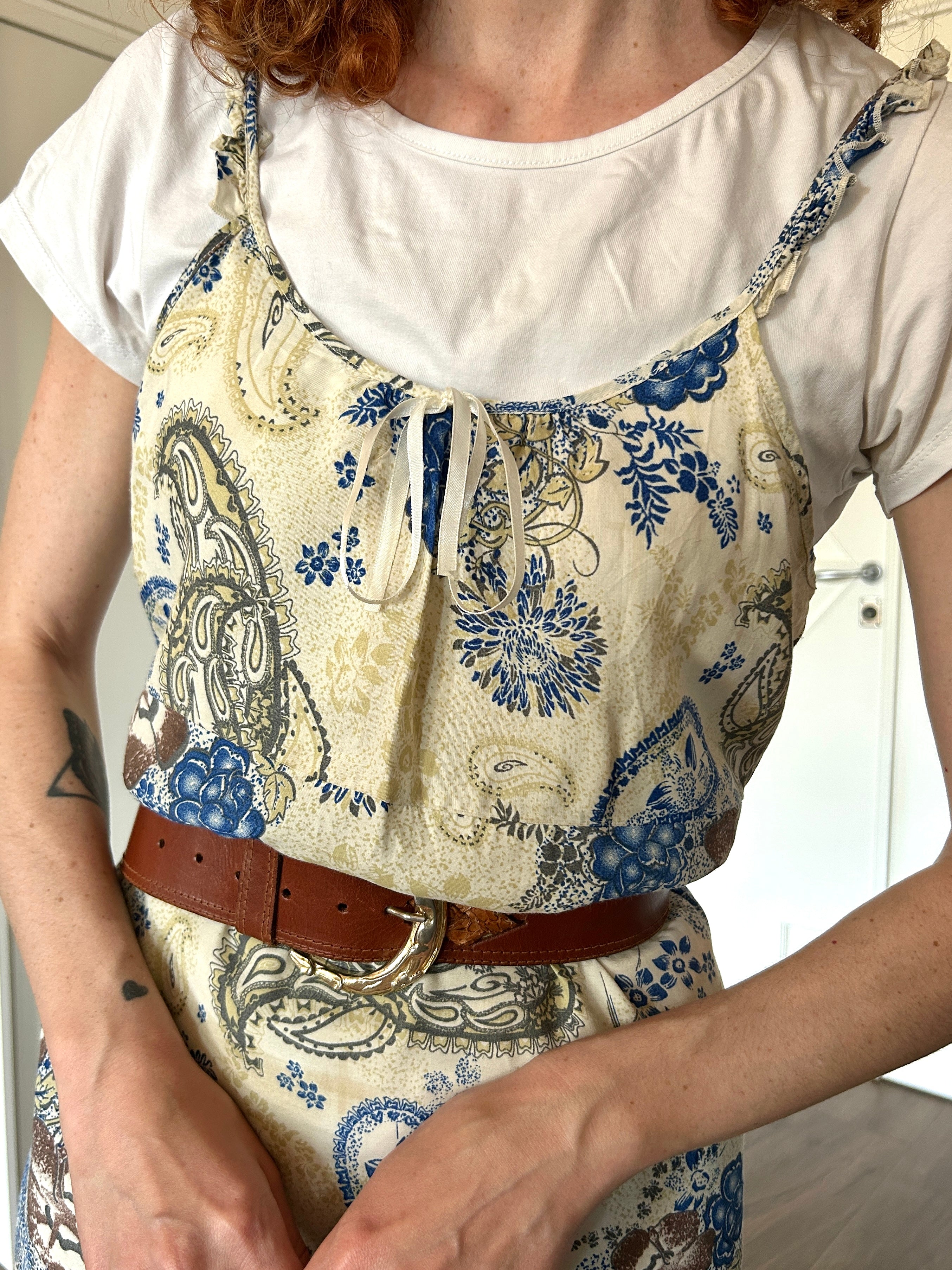 Vestito damascato