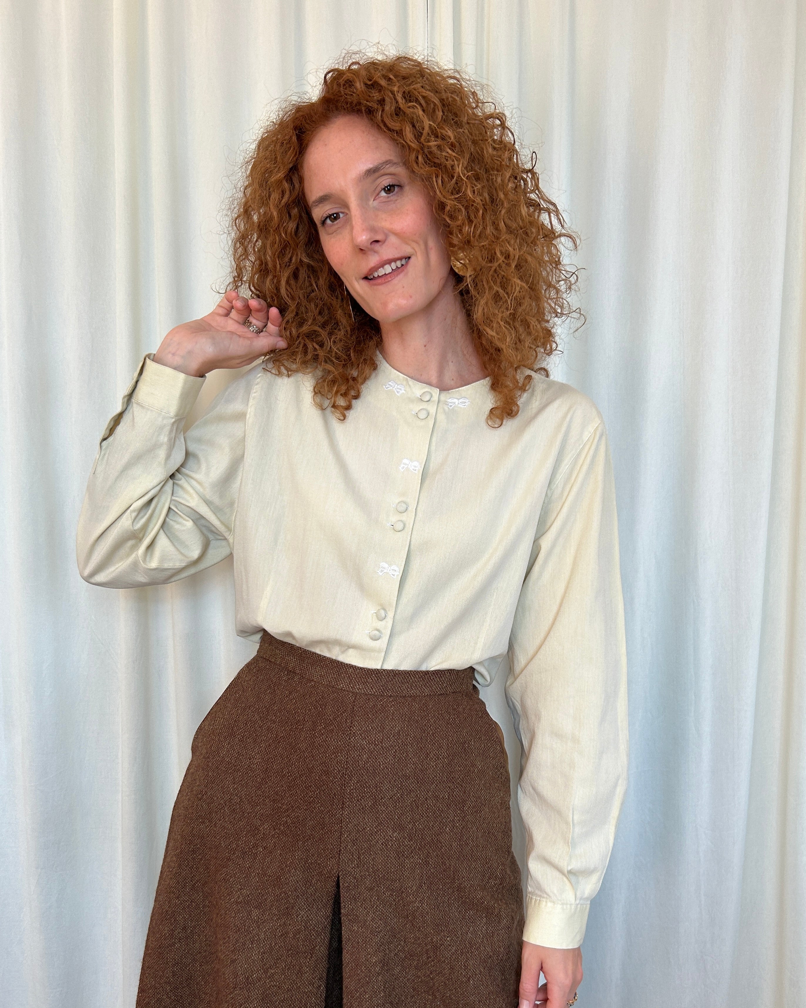 Camicia fiocco
